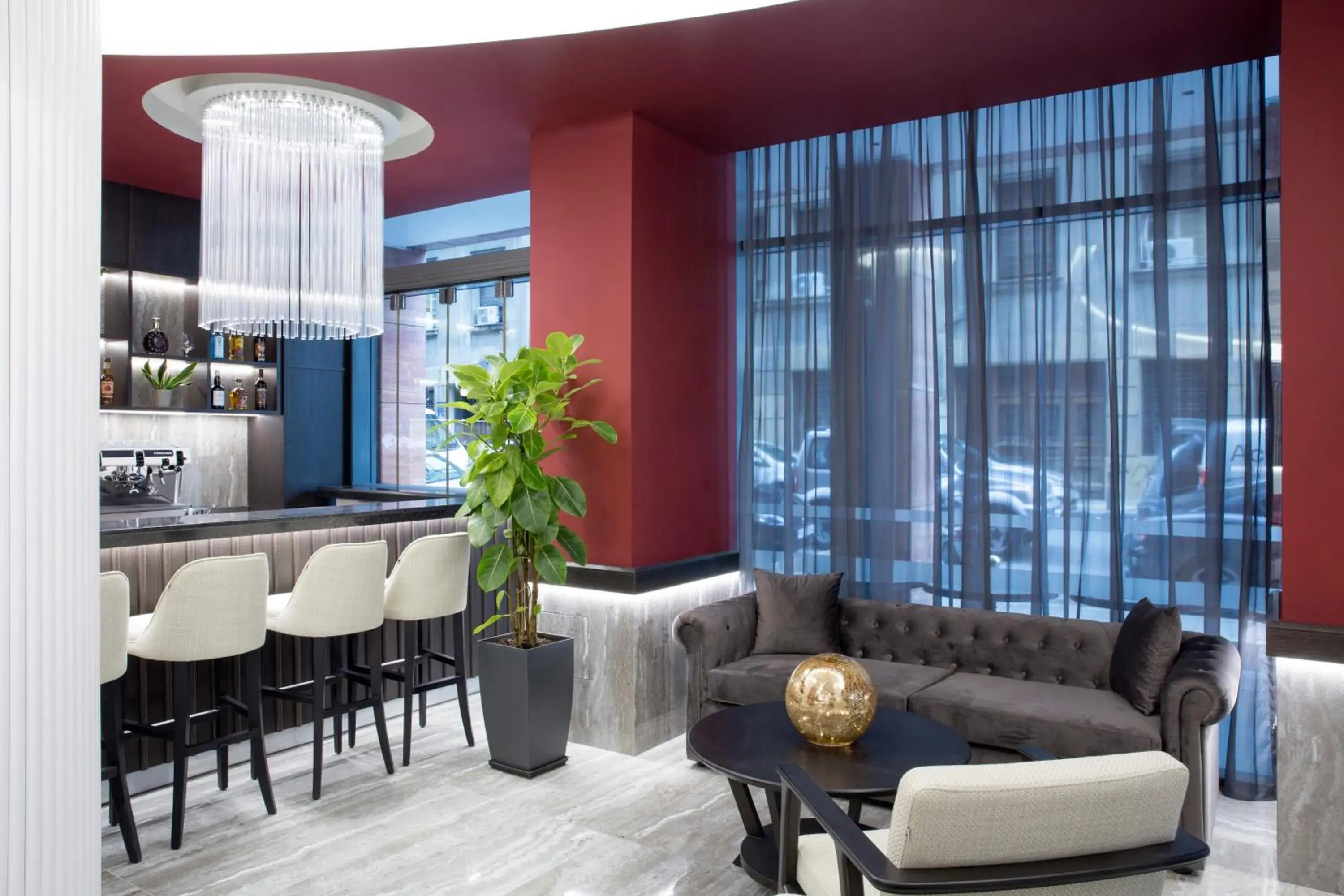 Lounge or bar, Seating Area in Athens Key Hotel, Trademark Collection by Wyndham