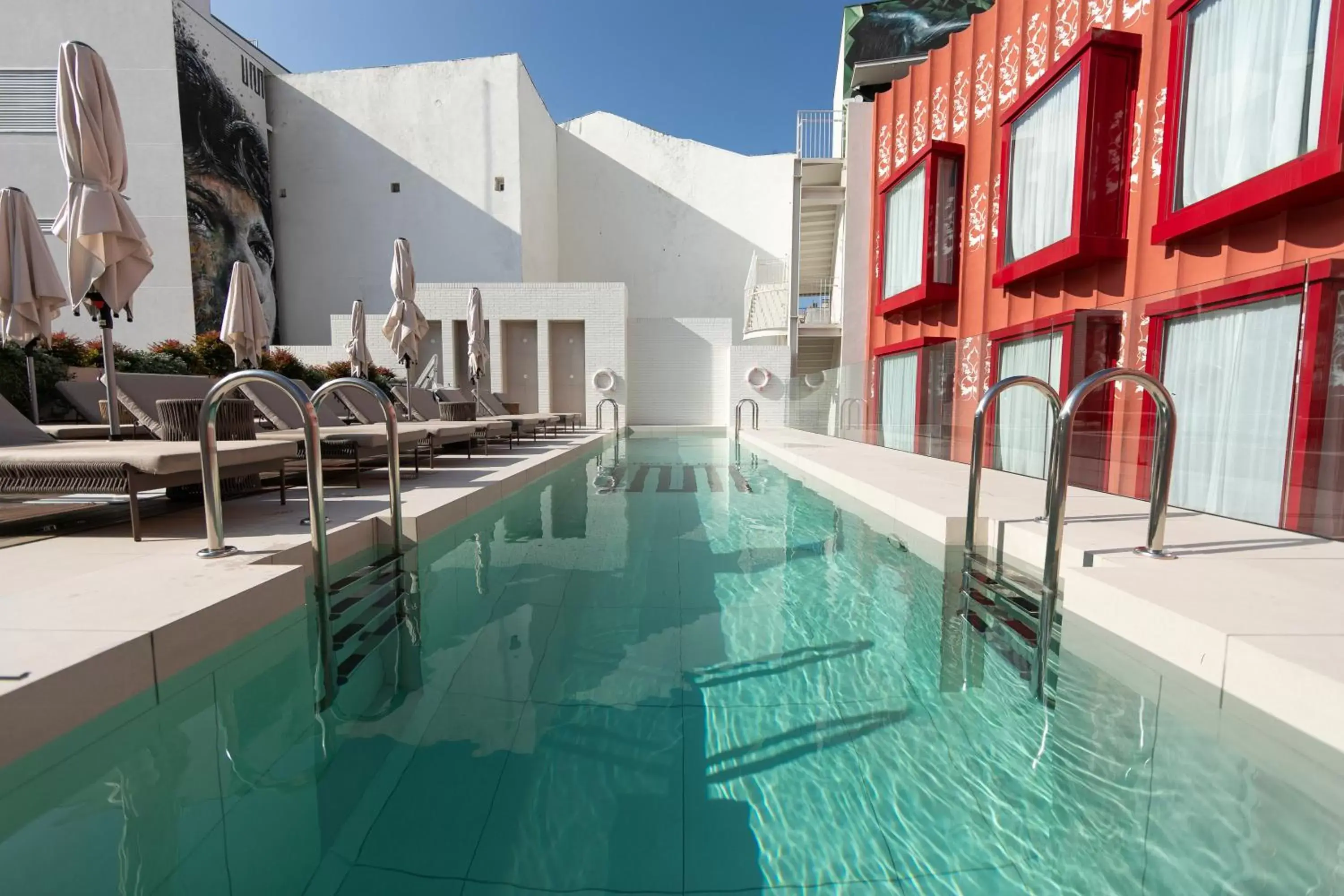 Swimming Pool in UMusic Hotel Madrid