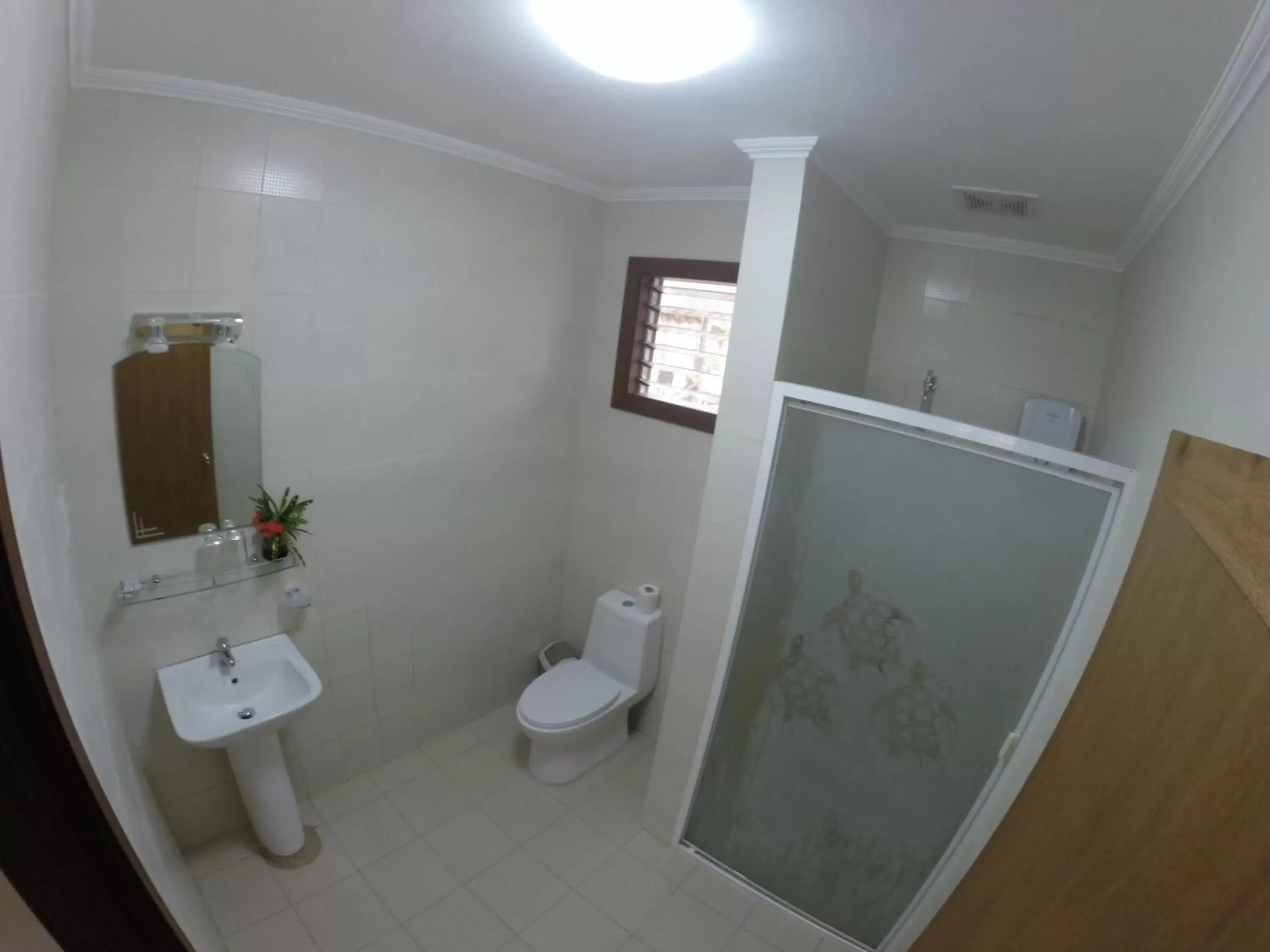 Shower, Bathroom in Quo Vadis Dive Resort