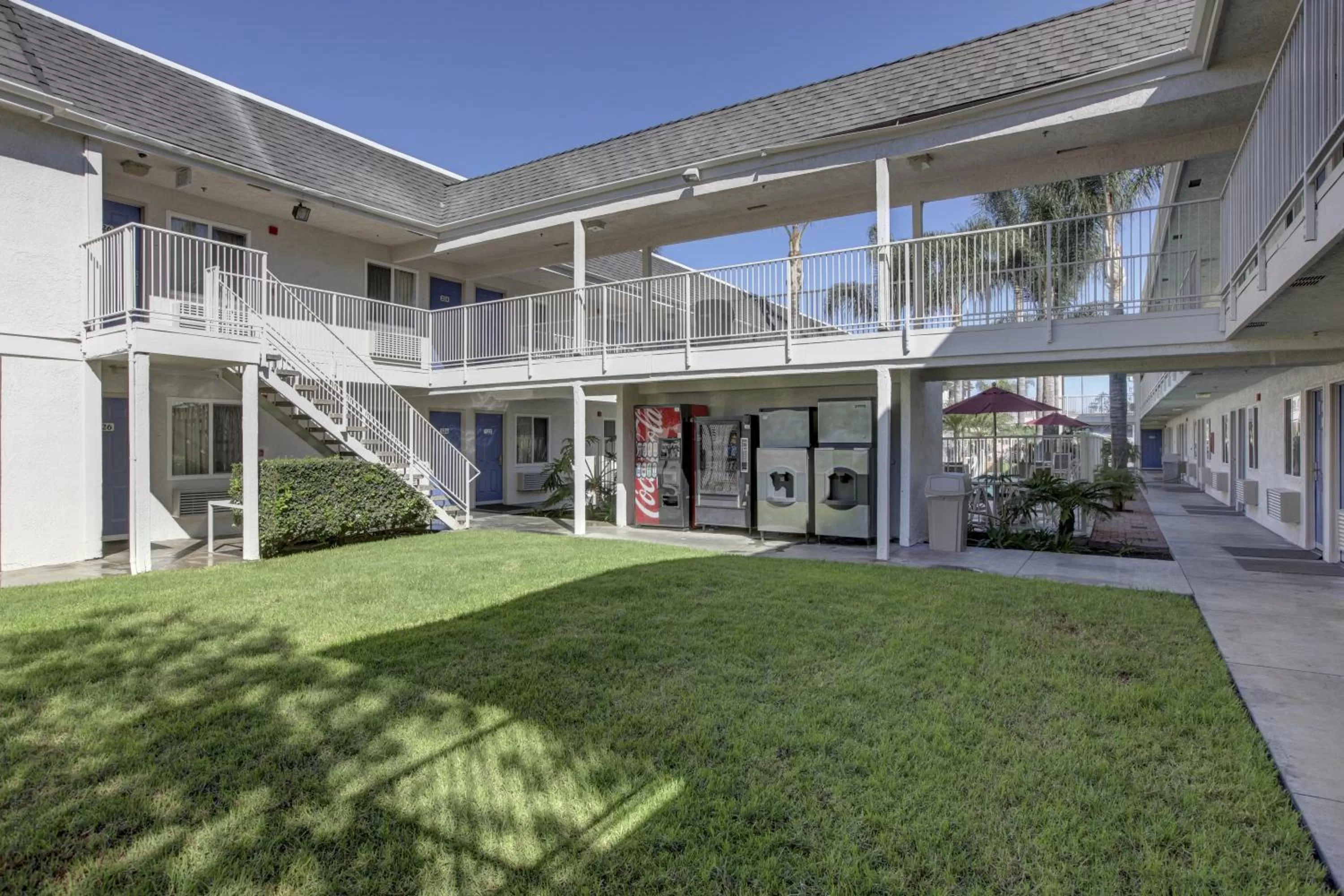 Facade/entrance in Motel 6-Westminster, CA - North