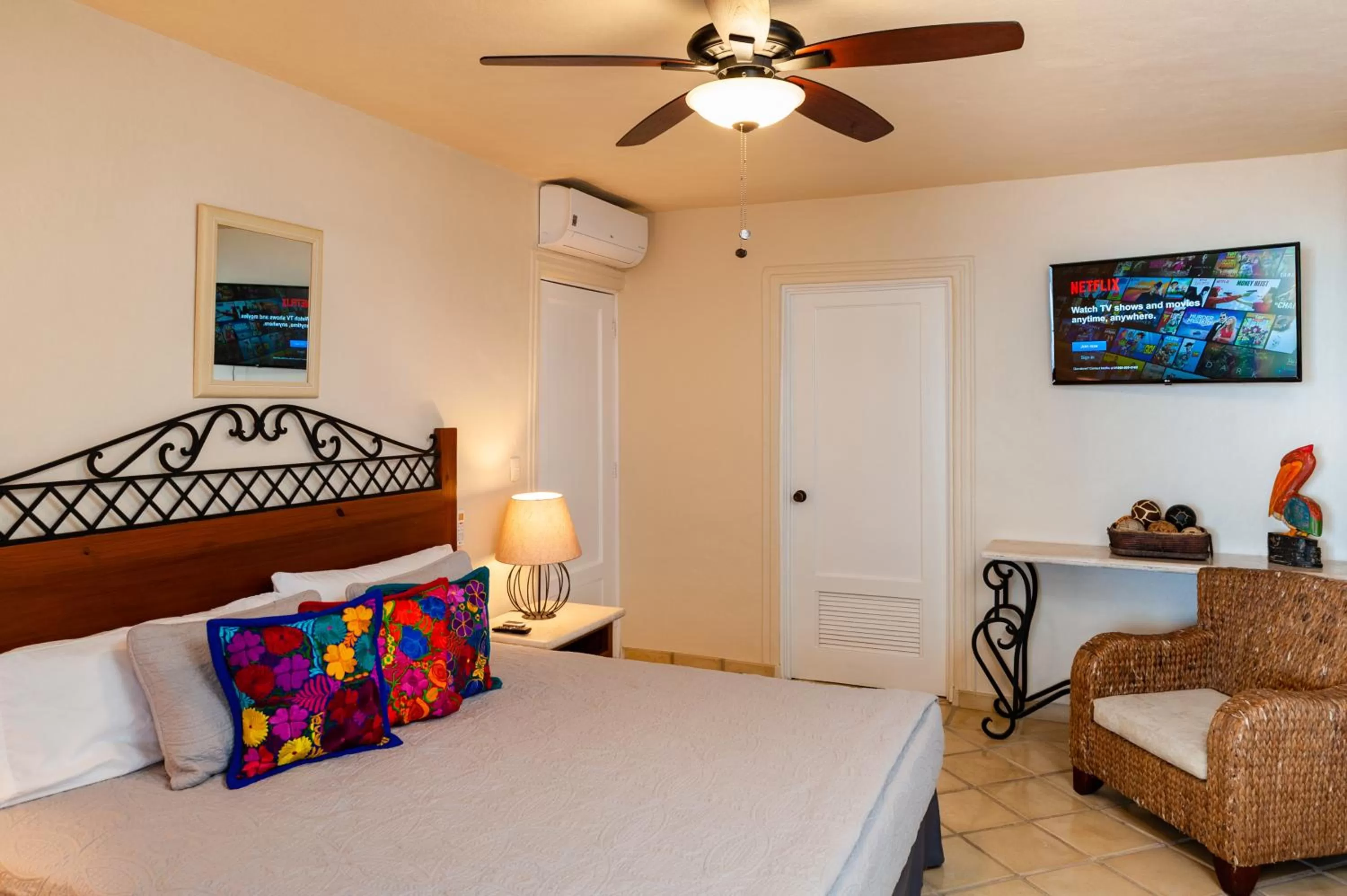 Bedroom, Bed in Casa Natalia, Playa Esmeralda