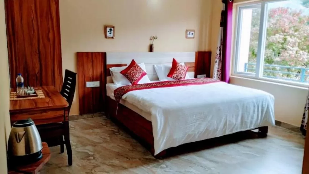 Bed in Sakura Guest House