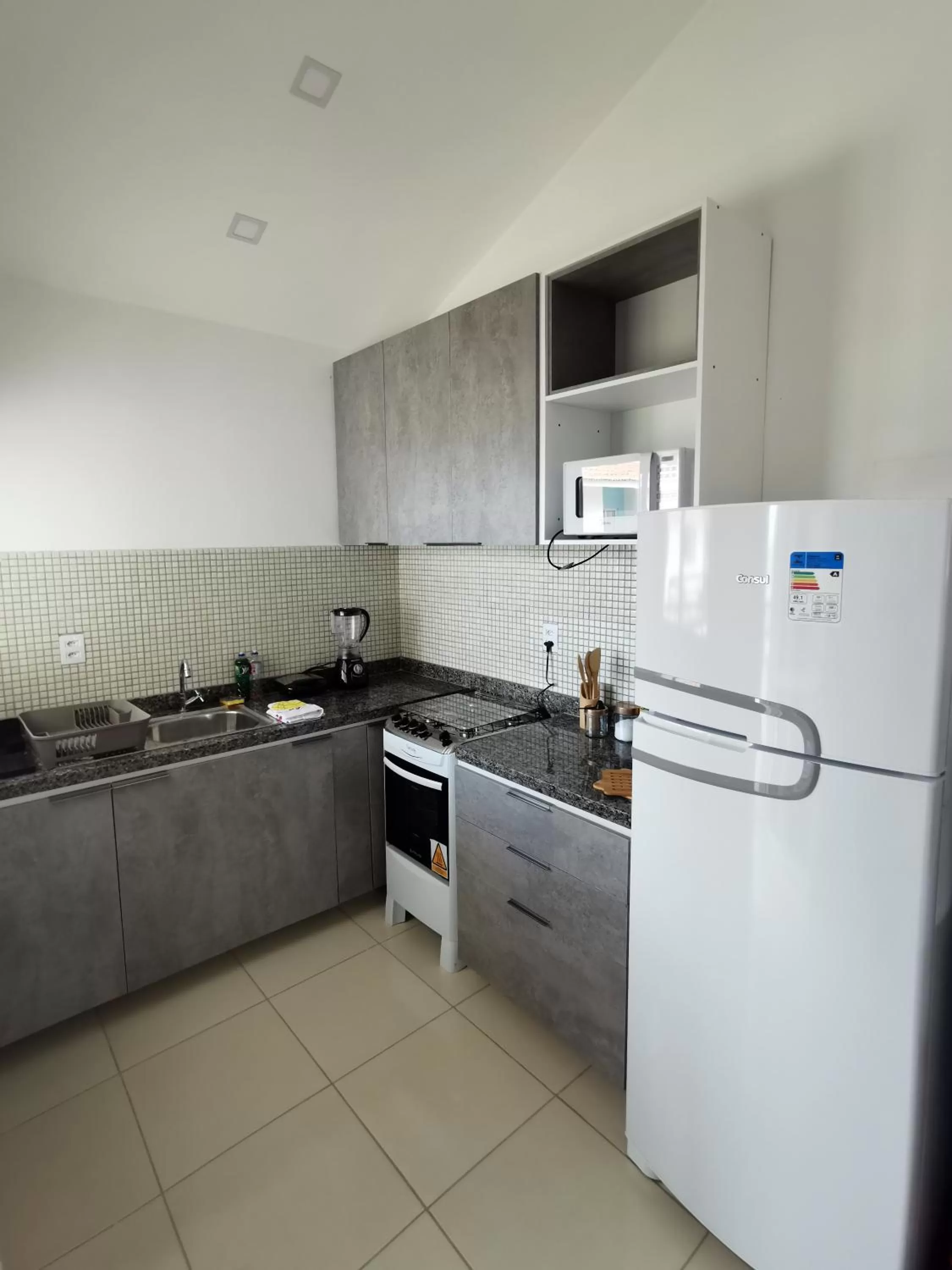 Kitchen or kitchenette in Manga Verde Beach Residence
