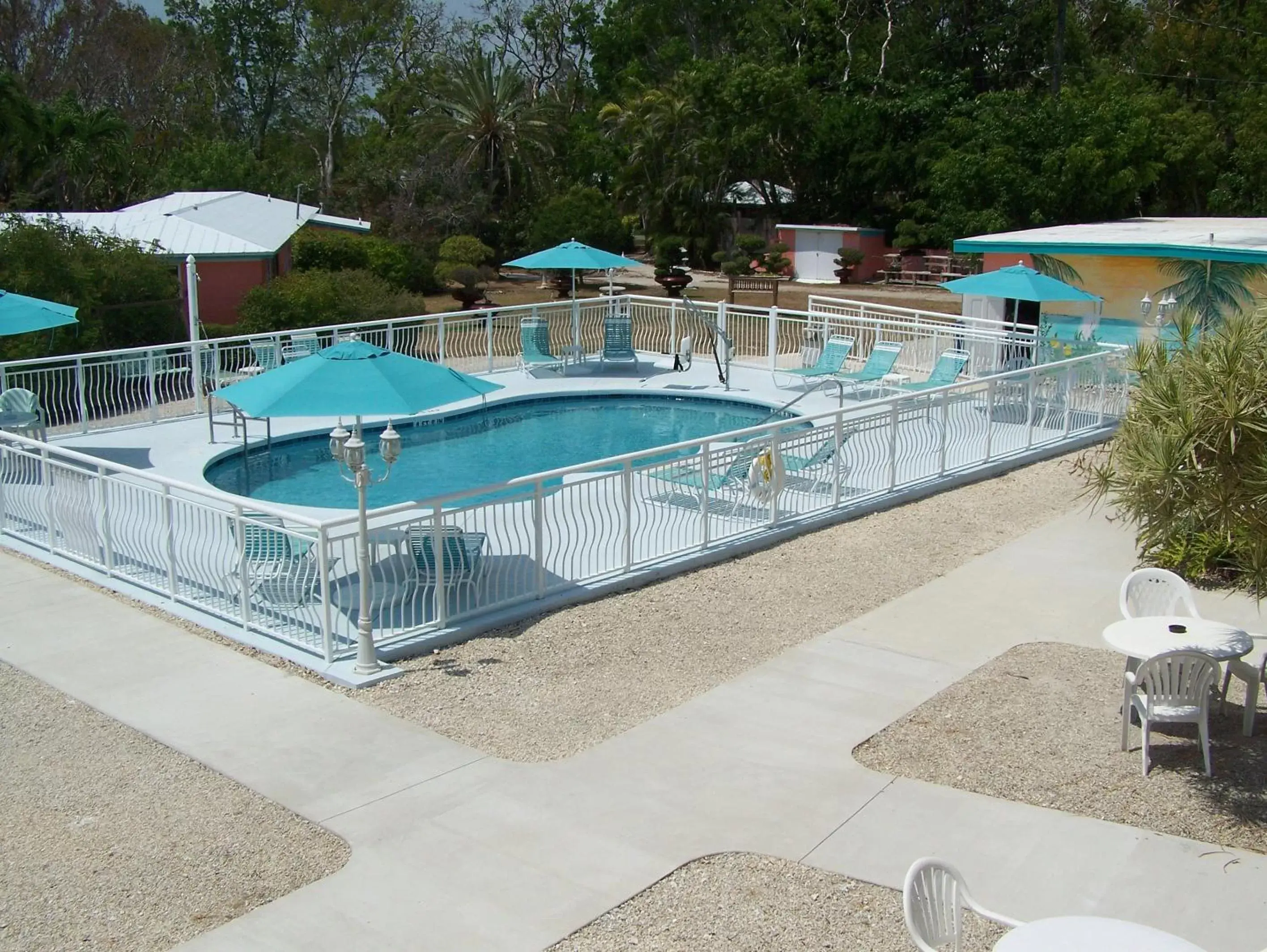 Bird's eye view, Swimming Pool in Rock Reef Resort