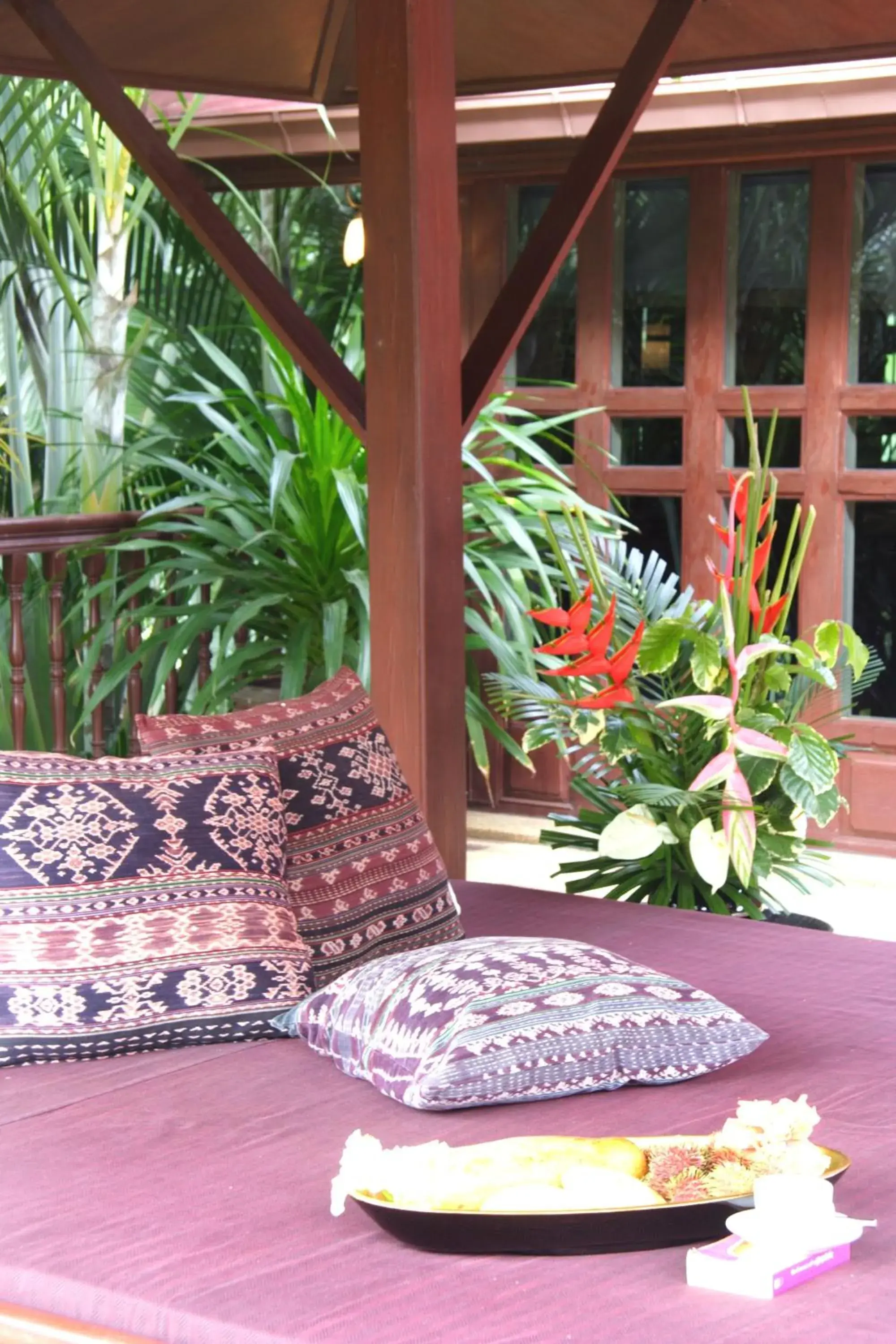 Balcony/Terrace, Seating Area in Ban Keaw Villas