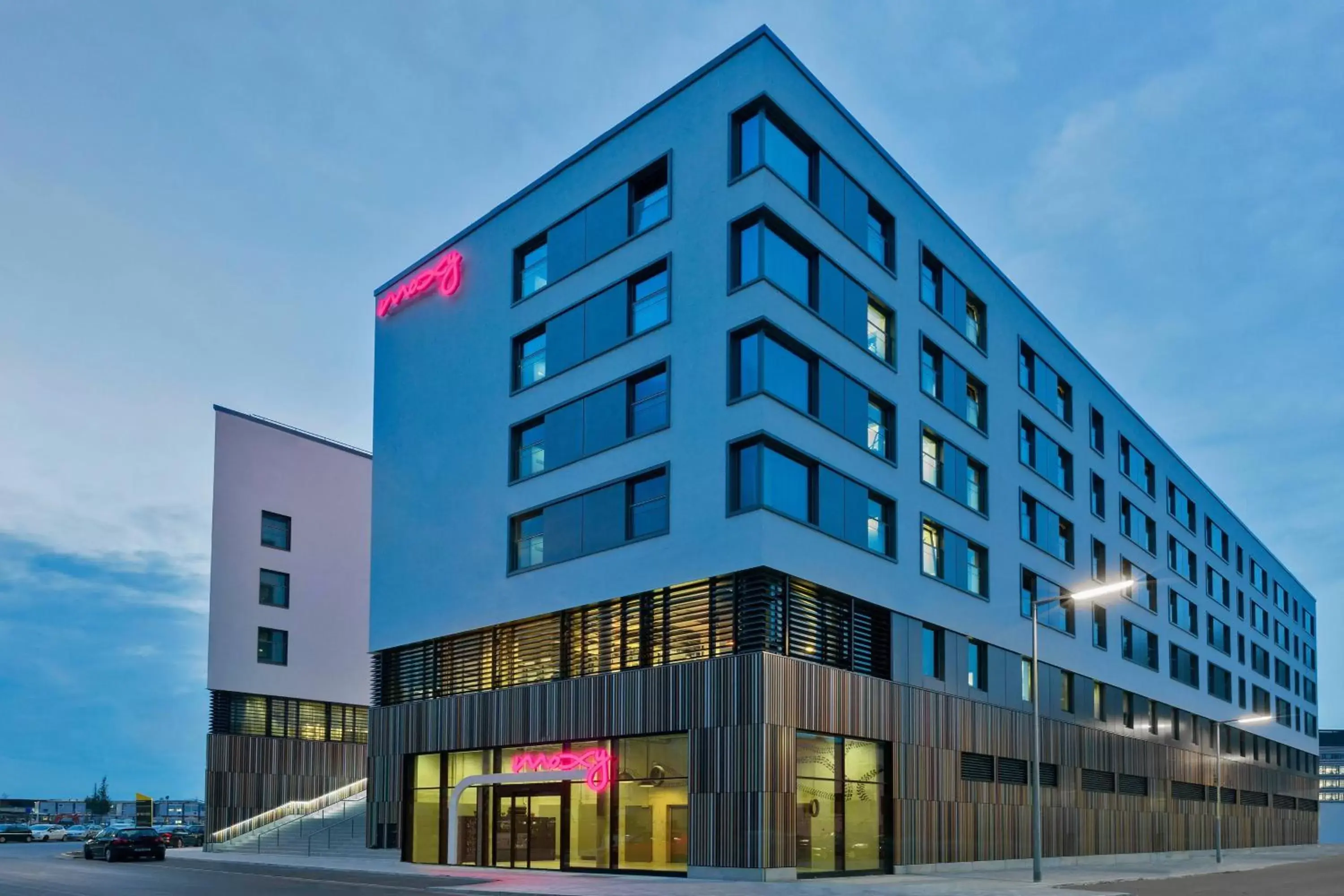 Property Building in Moxy Munich Ostbahnhof