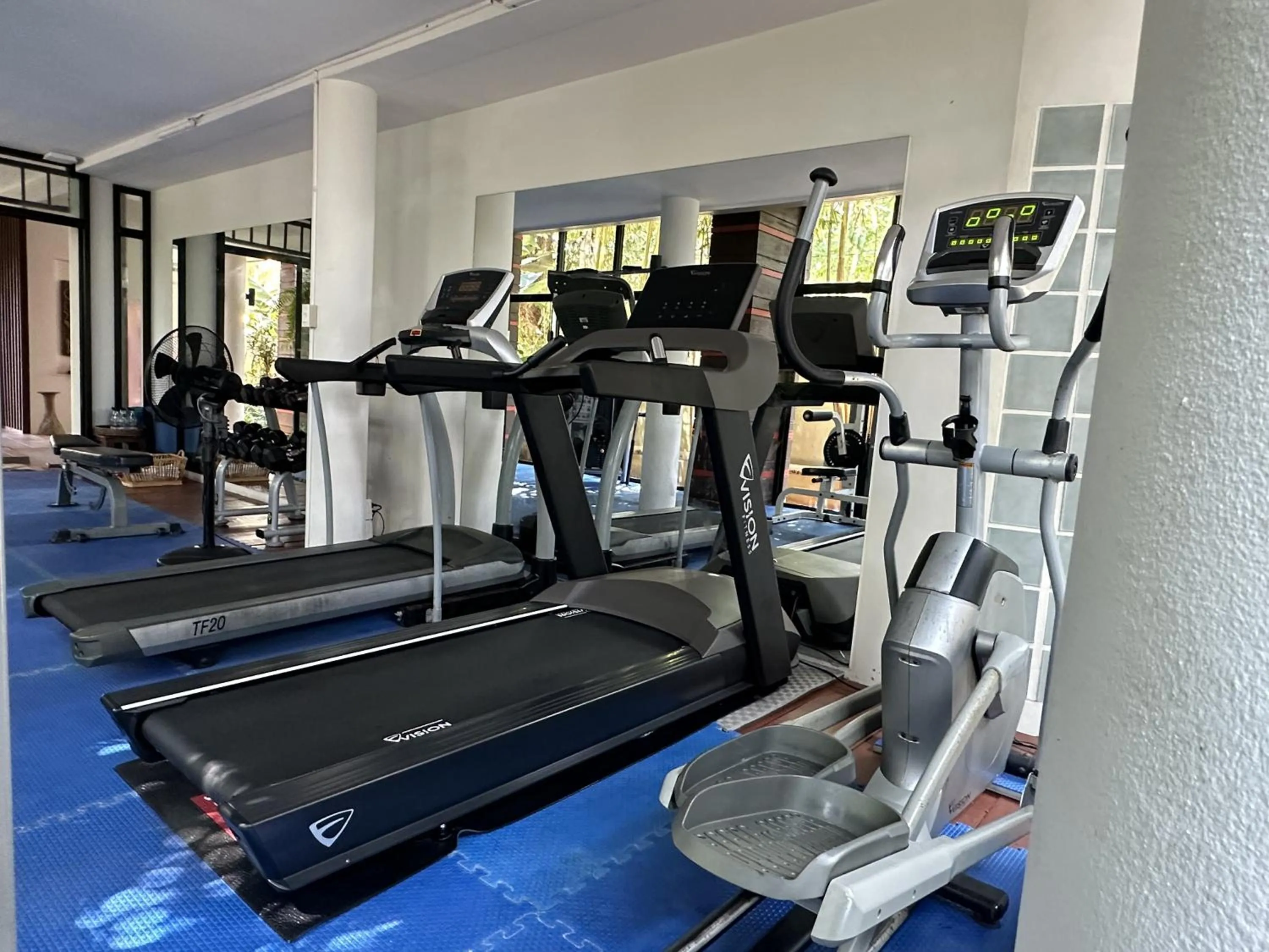 Fitness centre/facilities in Navatara Phuket Resort