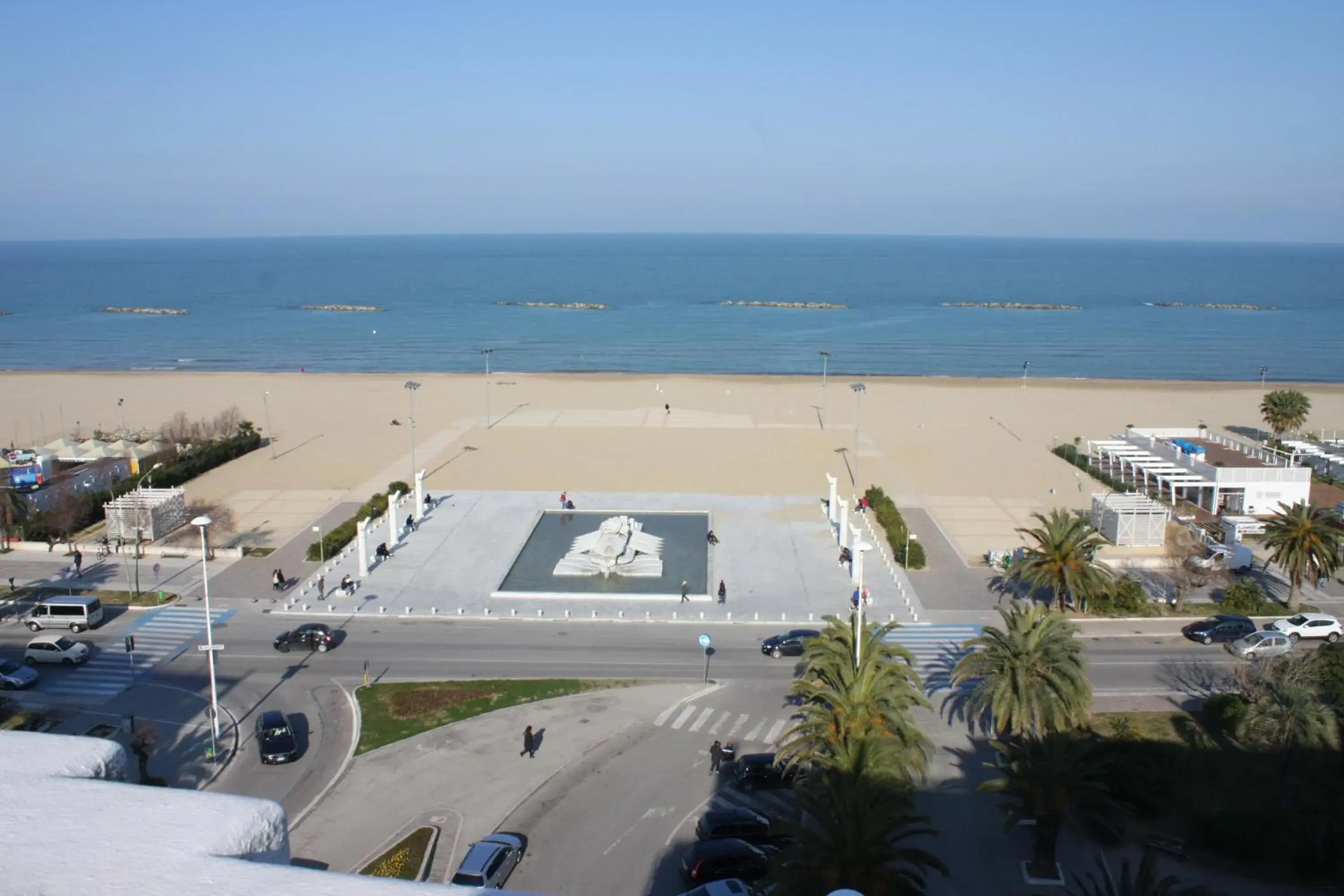View (from property/room), Bird's-eye View in Hotel Esplanade
