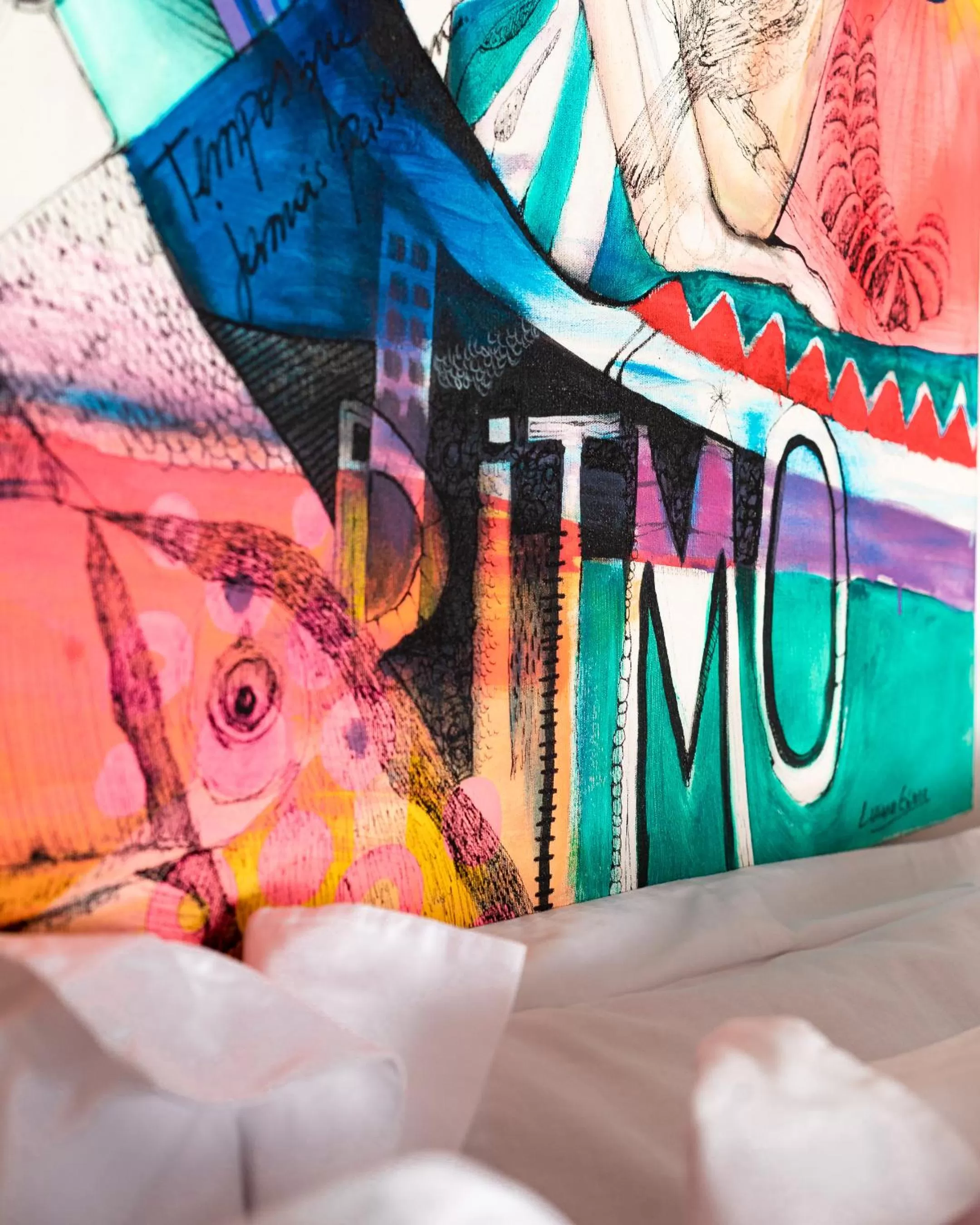 Decorative detail, Bed in Insólito Boutique Hotel & Spa