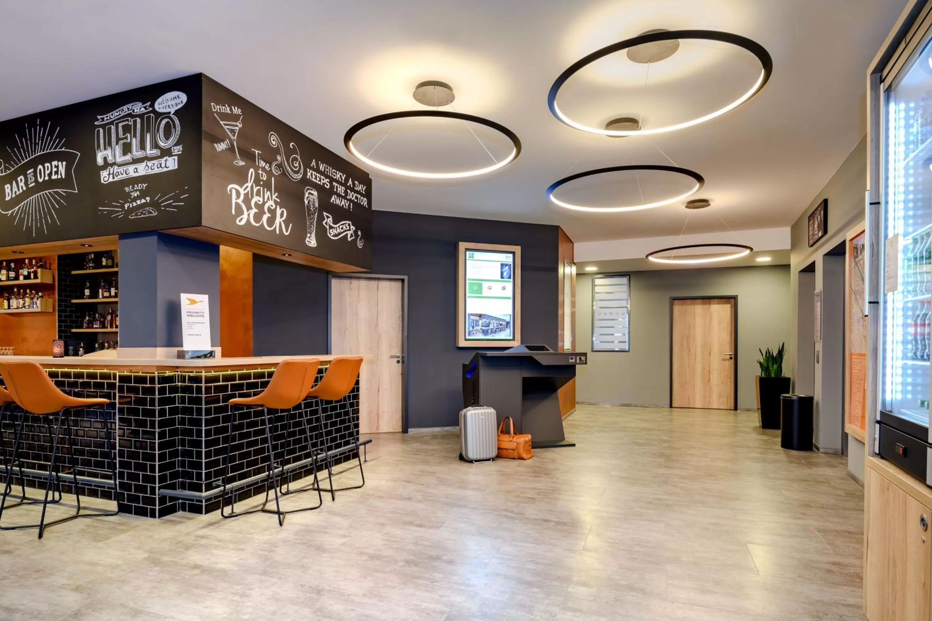 Lobby or reception in ibis Styles Bamberg