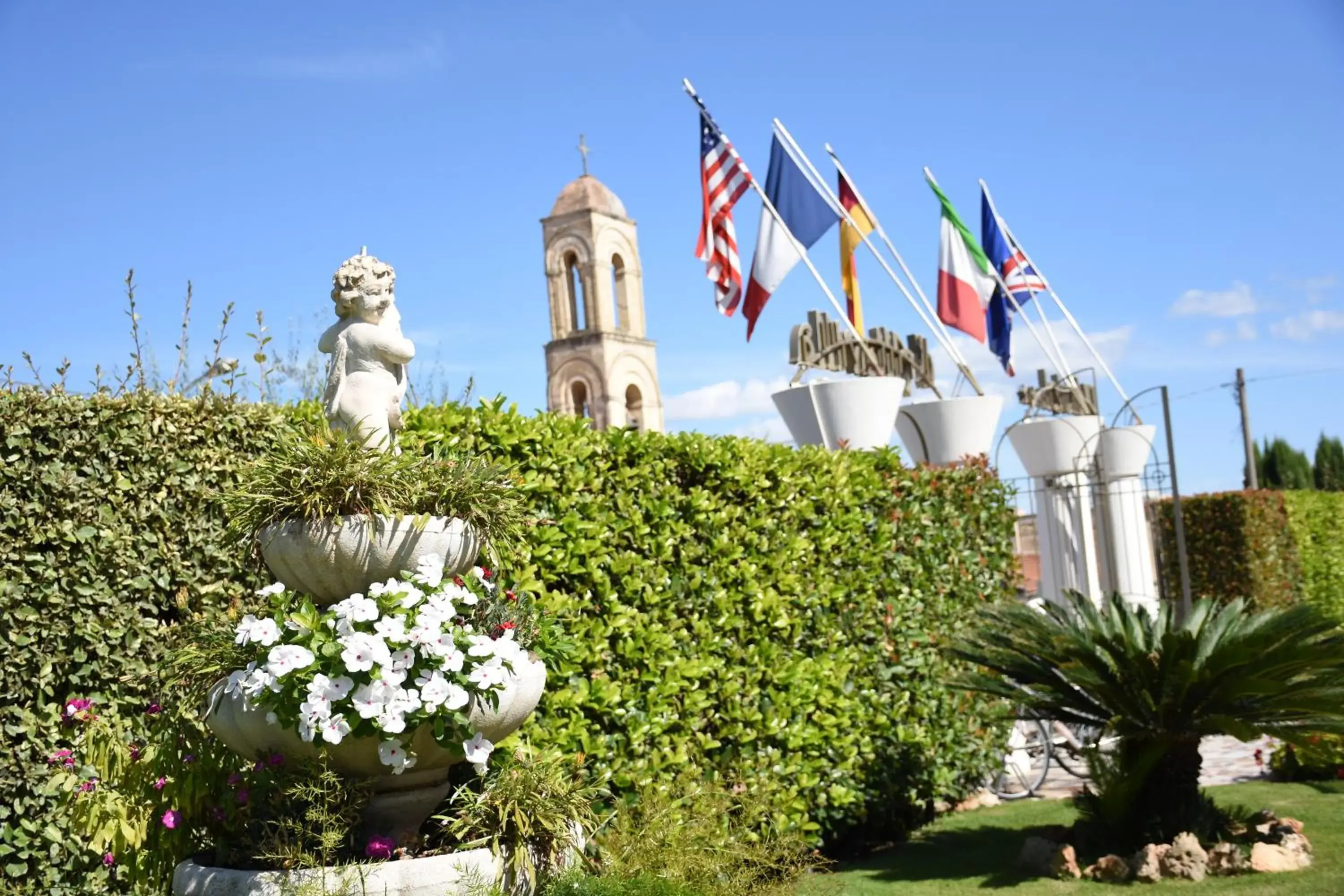 Garden in Hotel d'Altavilla
