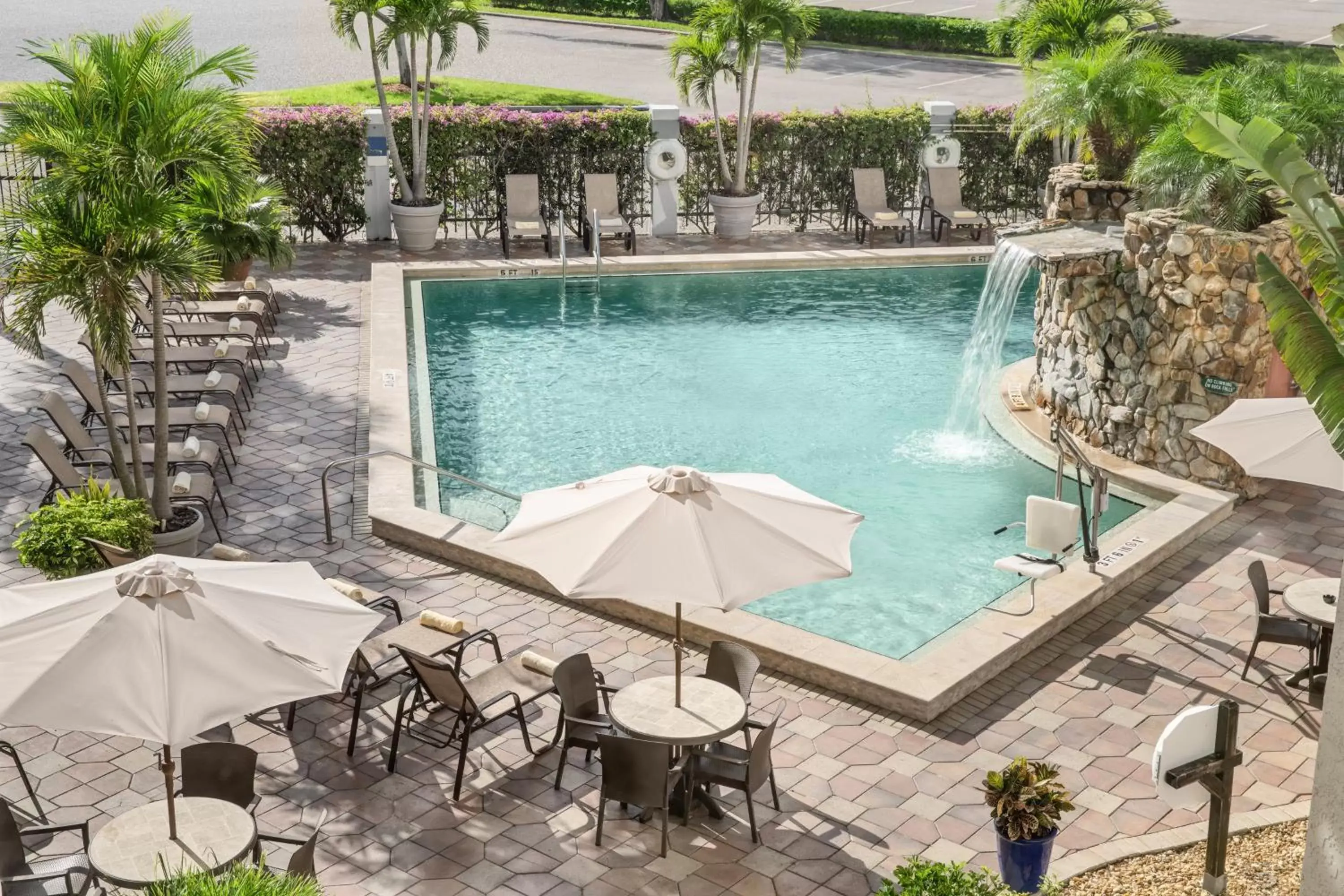 Swimming pool, Pool View in Crowne Plaza Hotel Fort Myers at Bell Tower Shops, an IHG Hotel