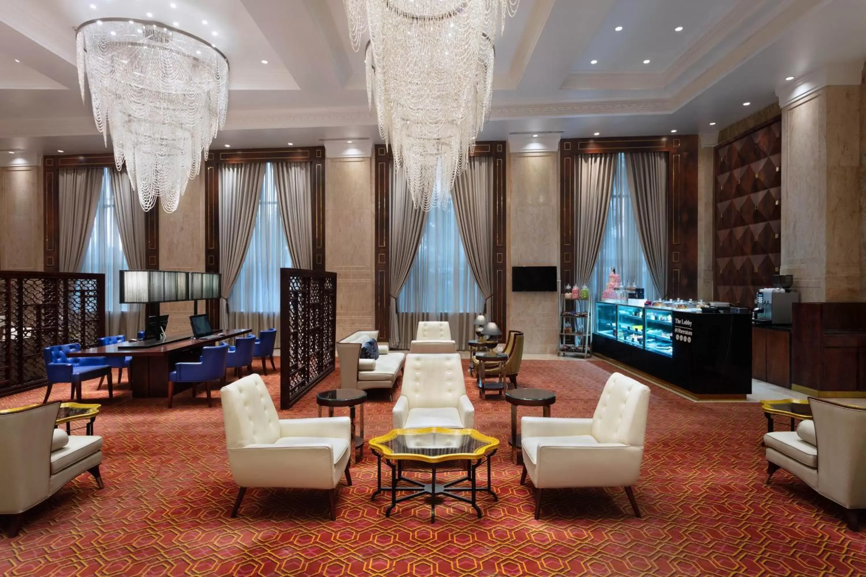 Lobby or reception in Sheraton Grand Pune Bund Garden Hotel