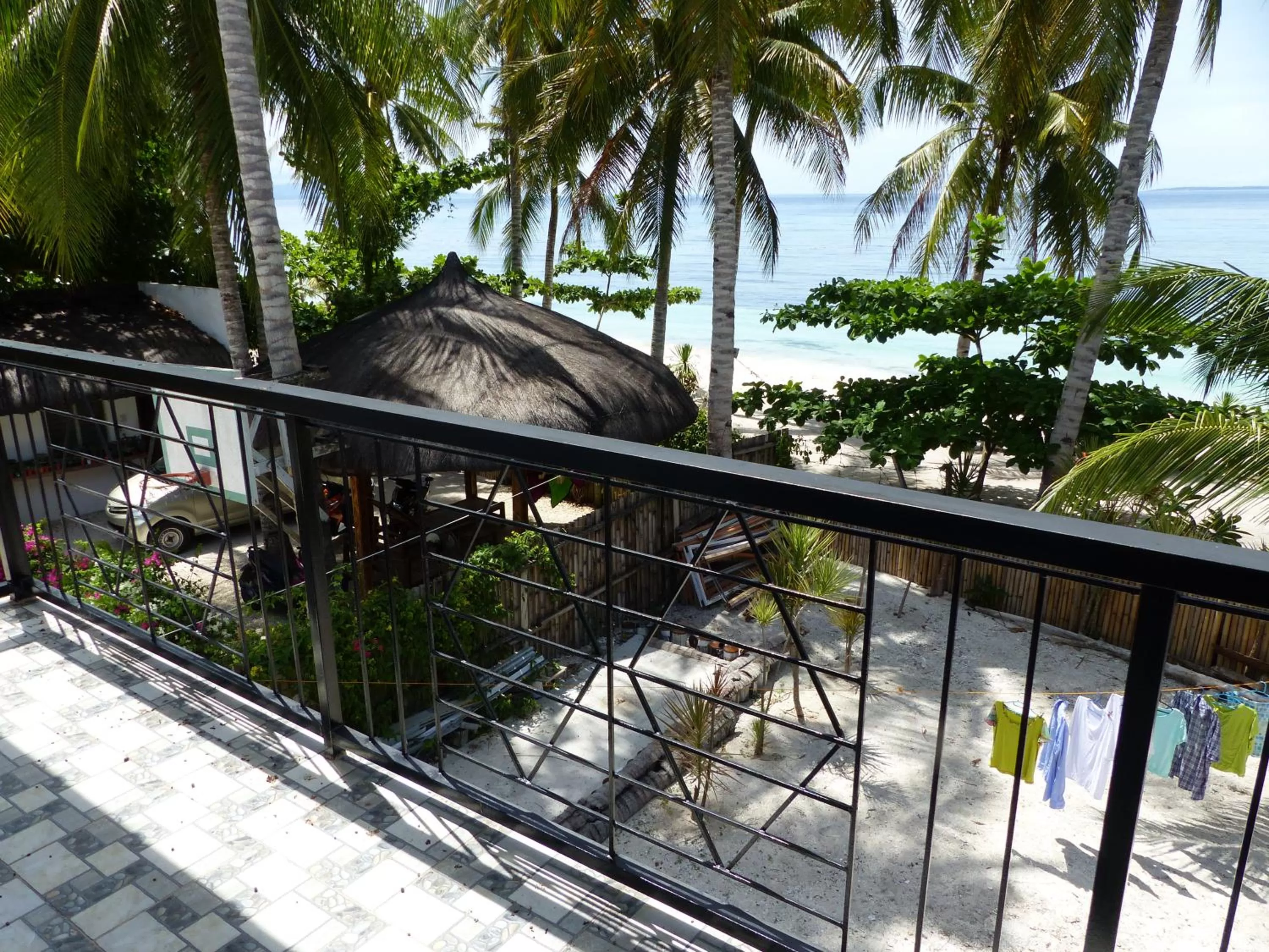Balcony/Terrace in D & B BLUESTAR BEACH RESORT