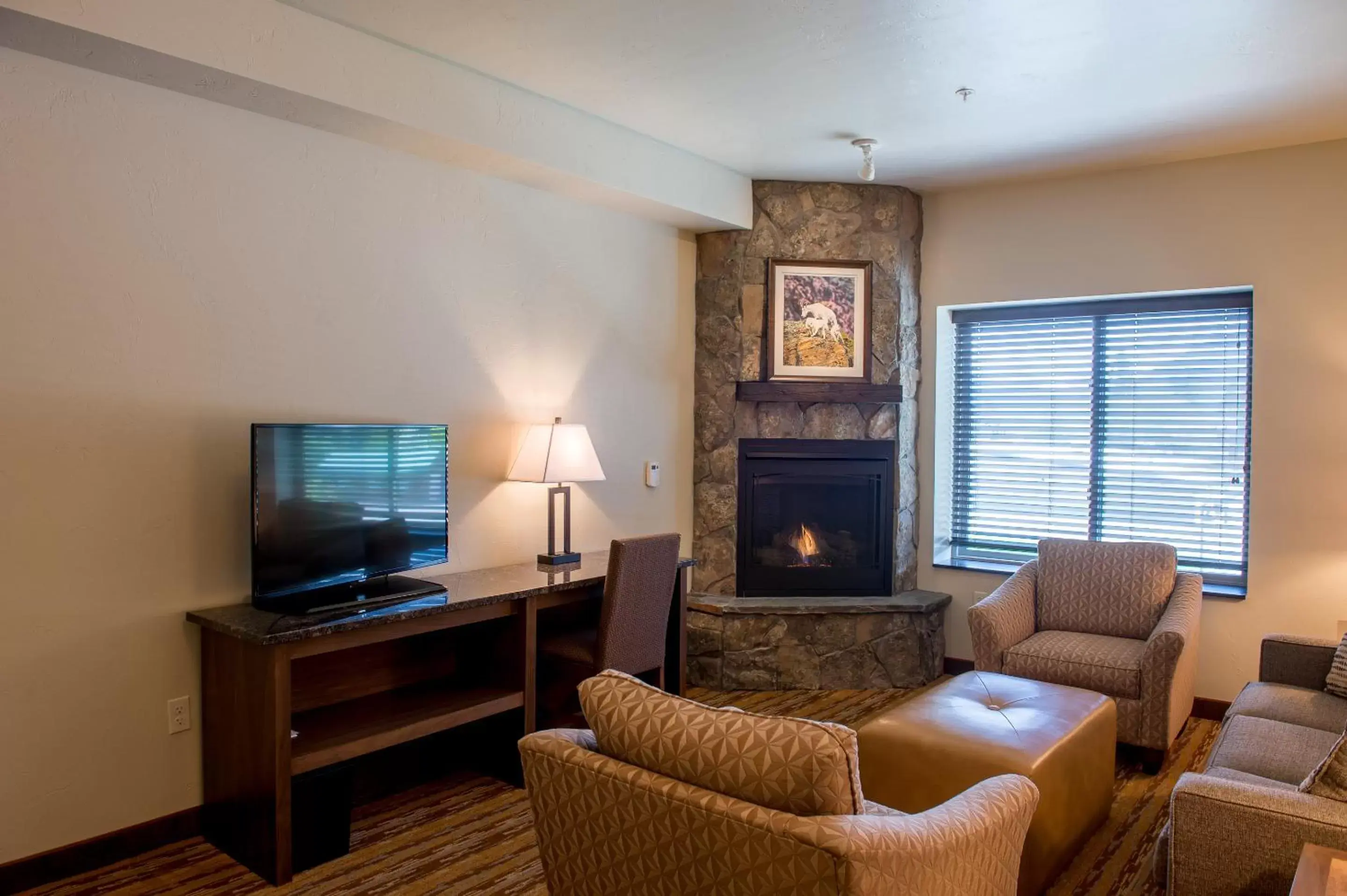 TV and multimedia, Seating Area in Cedar Creek Lodge & Conference Center