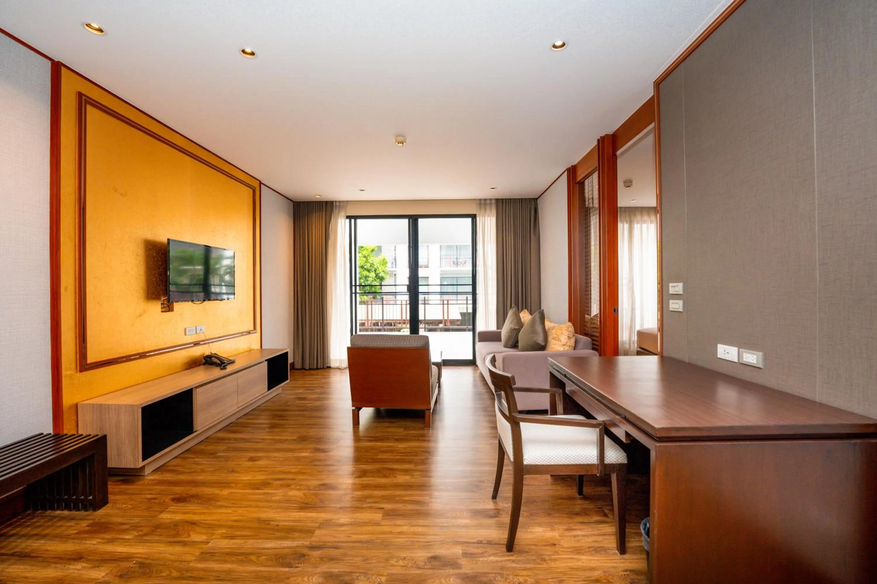 Living room in Amanta Hotel & Residence Ratchada