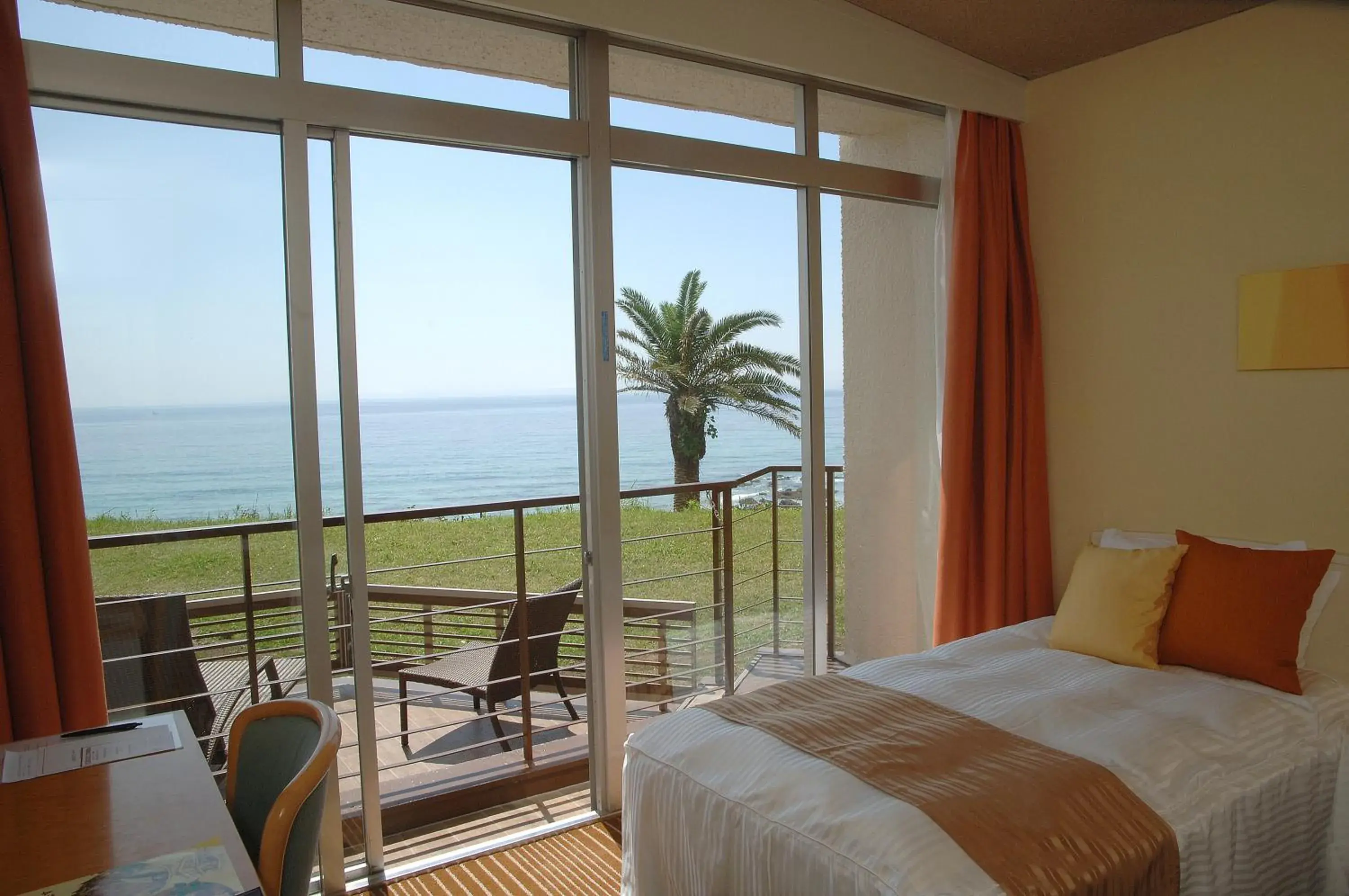 Decorative detail, Balcony/Terrace in Shimoda Prince Hotel