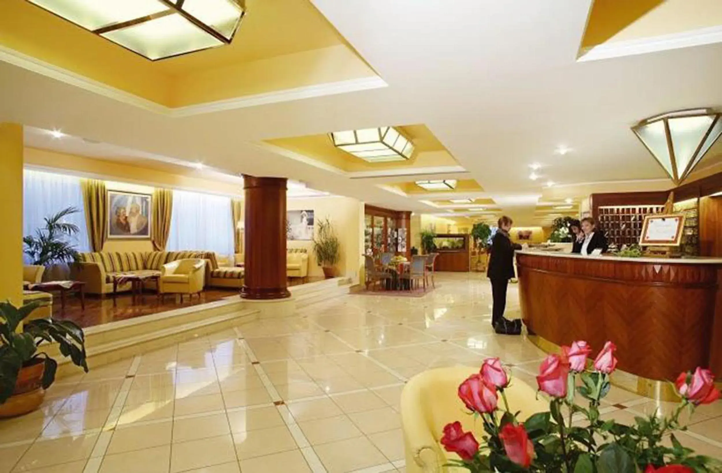 Lobby or reception in Hotel Parco Delle Rose Lobby or reception in Hotel Parco Delle Rose