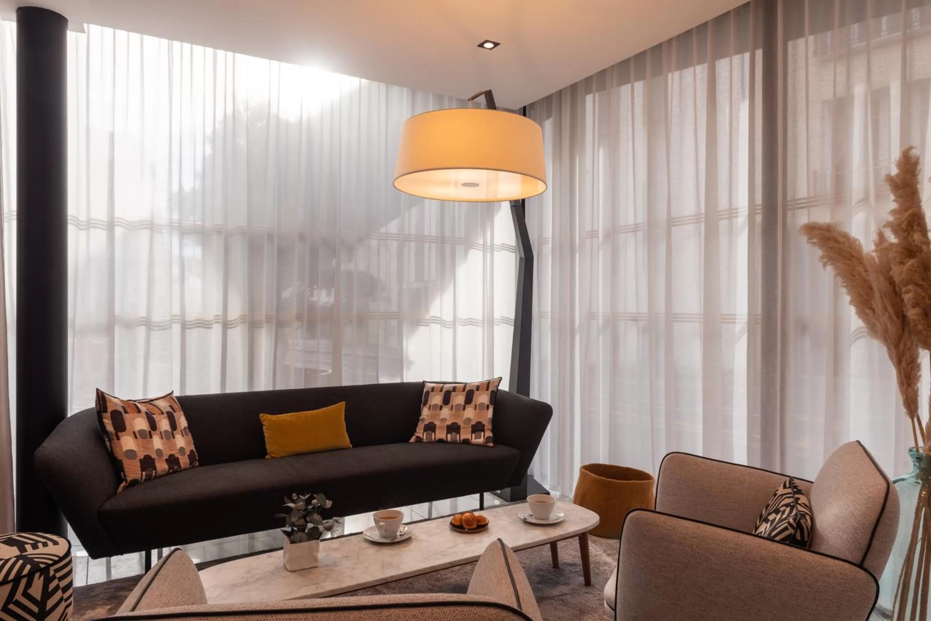 Seating area in L'Amirauté Brest