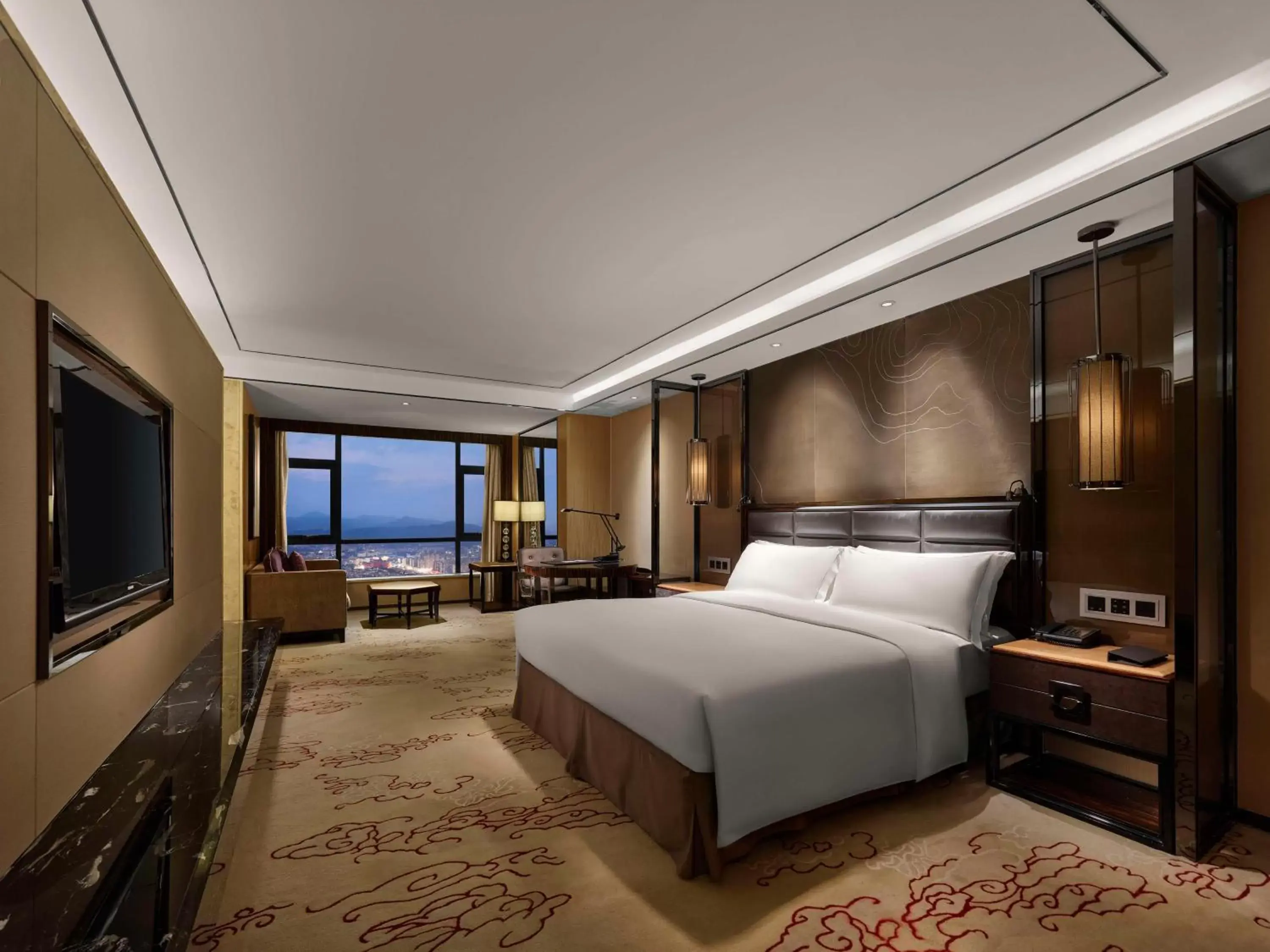 Bed in Hilton Zhongshan Downtown