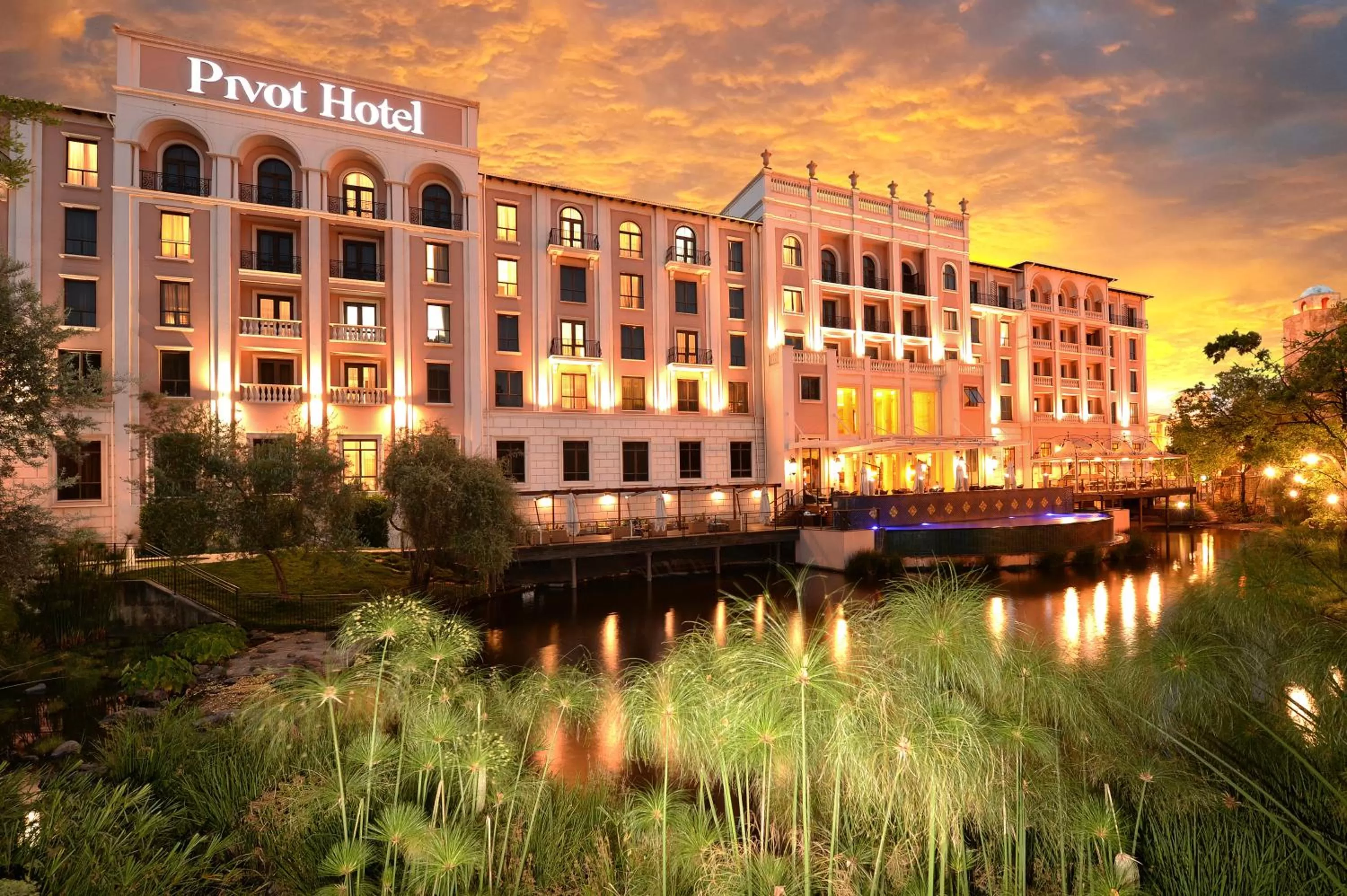 Property building in Pivot Hotel Montecasino