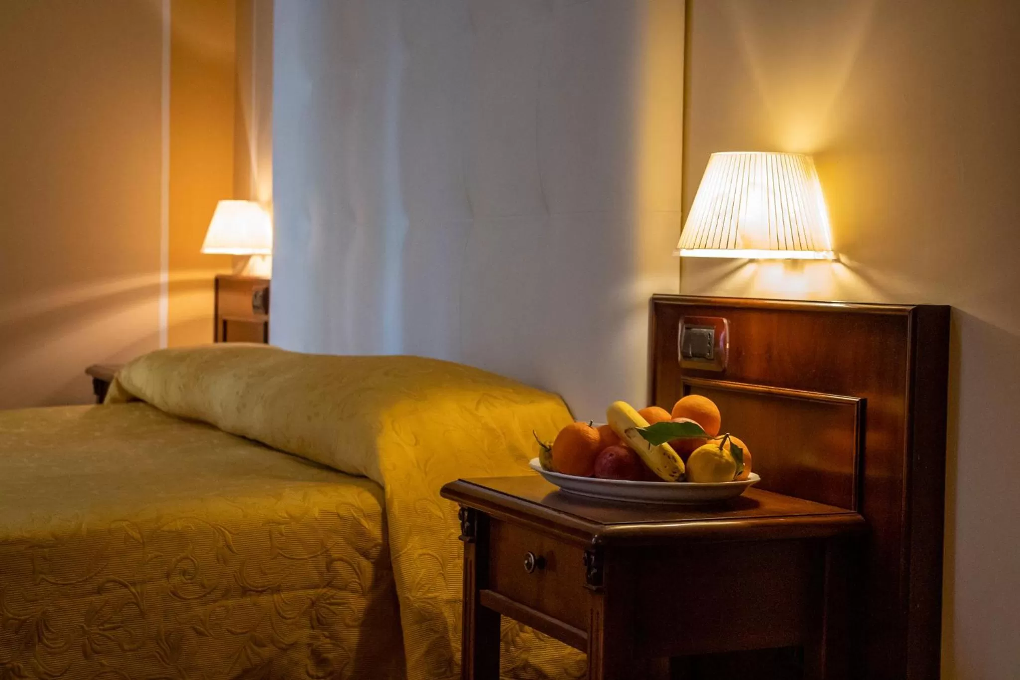 Decorative detail, Bed in Le Stanze Del Vicerè Boutique Hotel