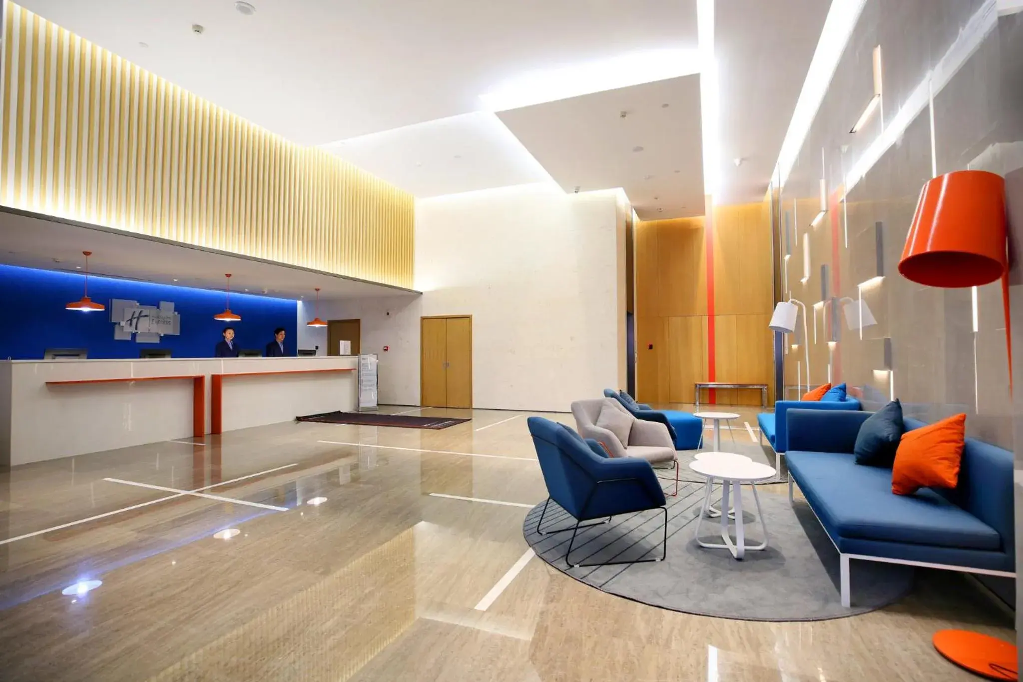 Property building, Seating Area in Holiday Inn Express Chengdu North Railway Station, an IHG Hotel