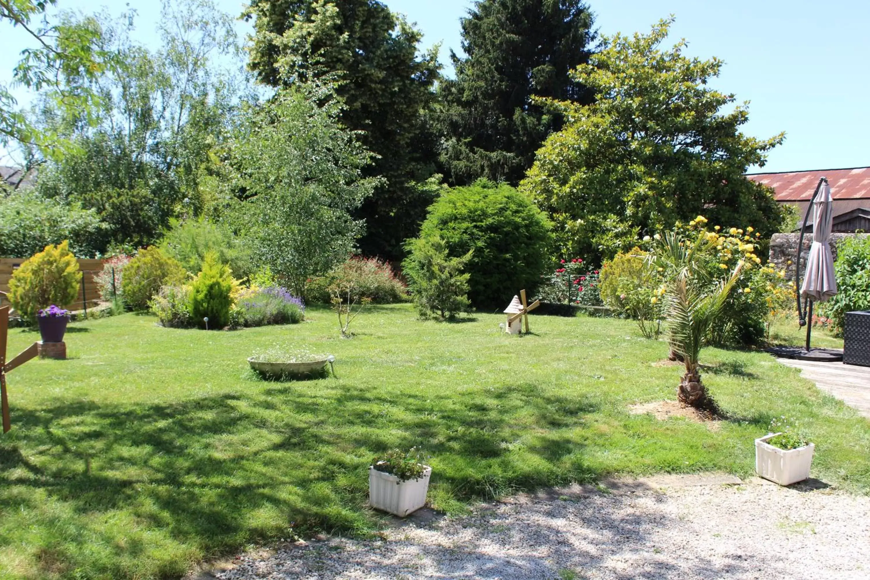 Garden in Hotel des Ducs