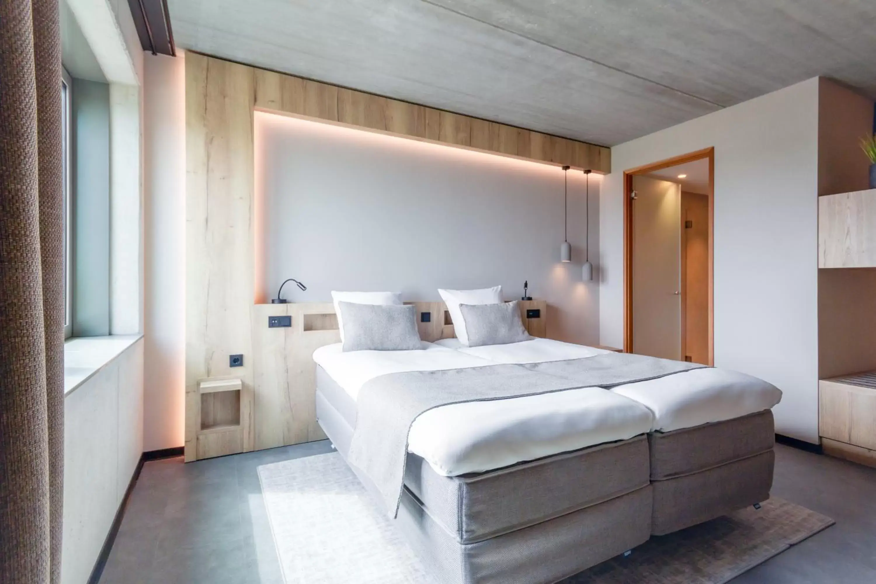 Bedroom, Bed in Hotel Rosveld
