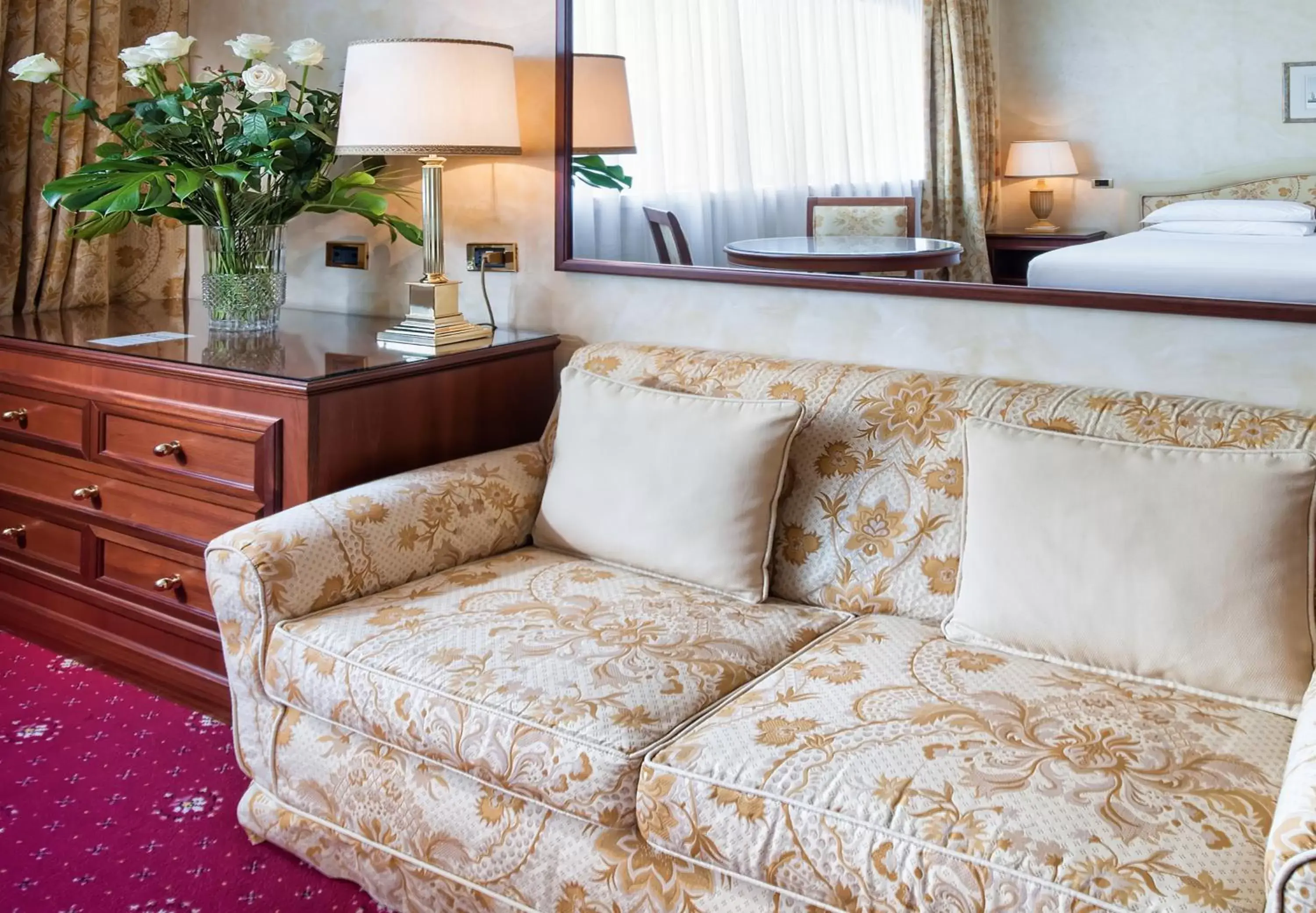 Decorative detail, Seating Area in Hotel Internazionale