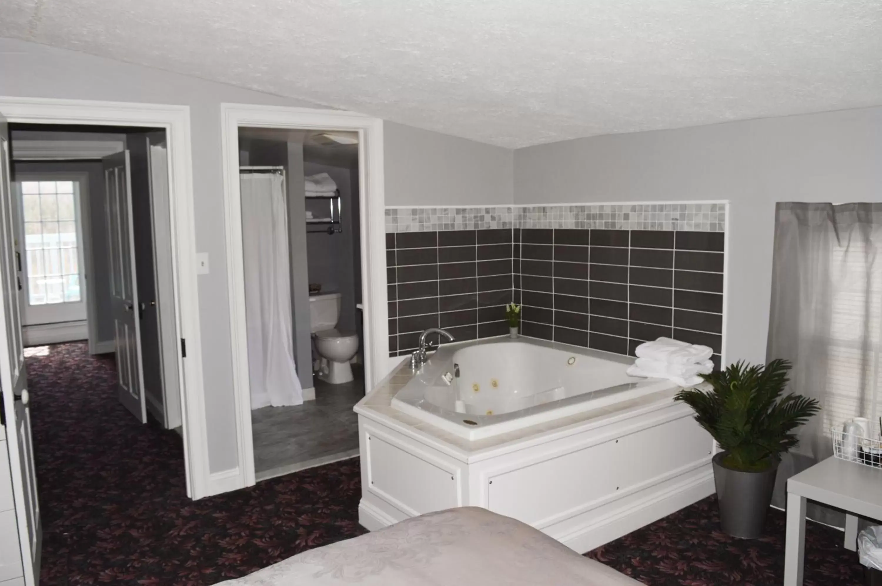 Hot Tub, Bathroom in Mountain View Suites