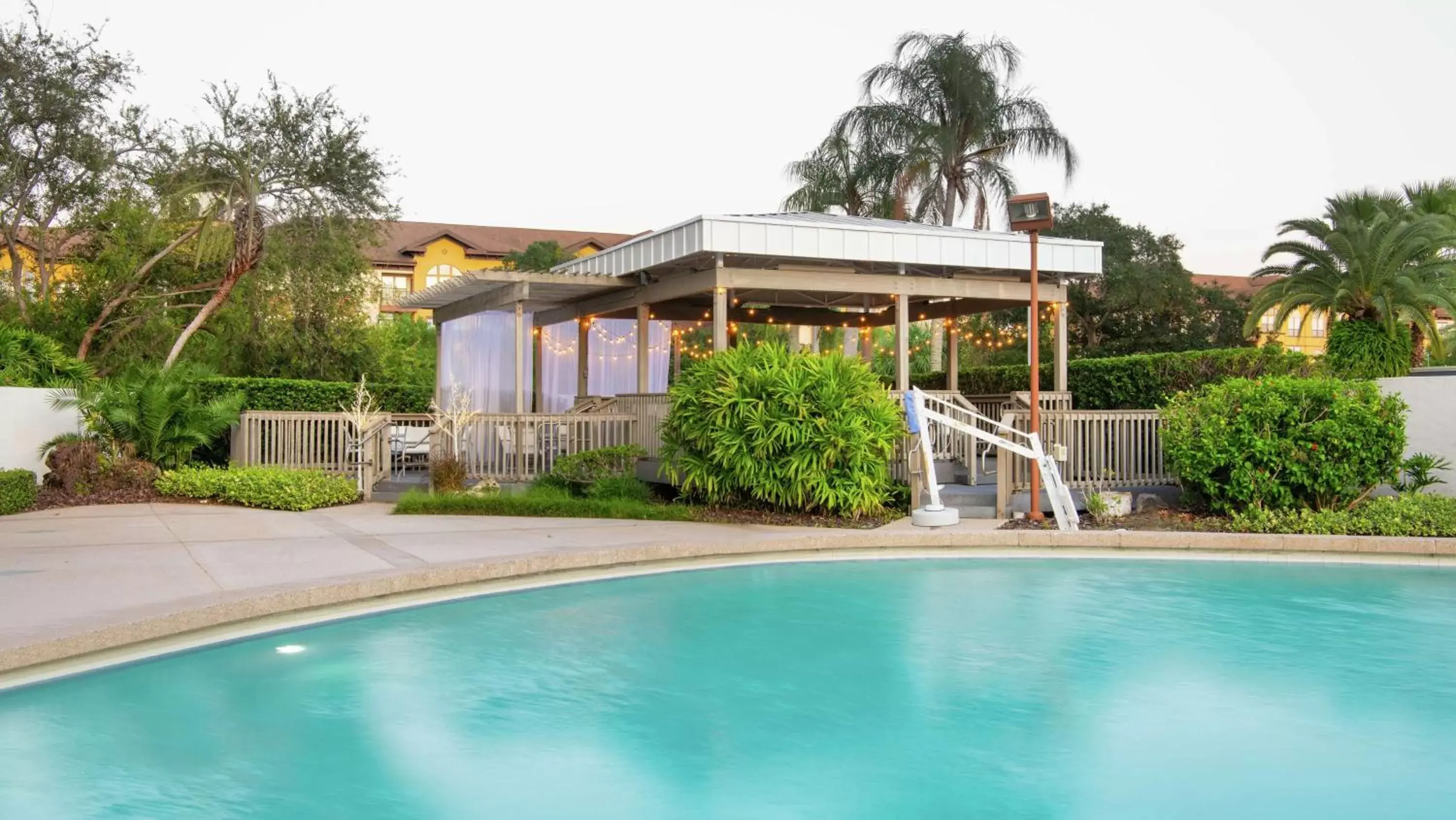 Patio, Swimming Pool in Hilton Tampa Airport Westshore