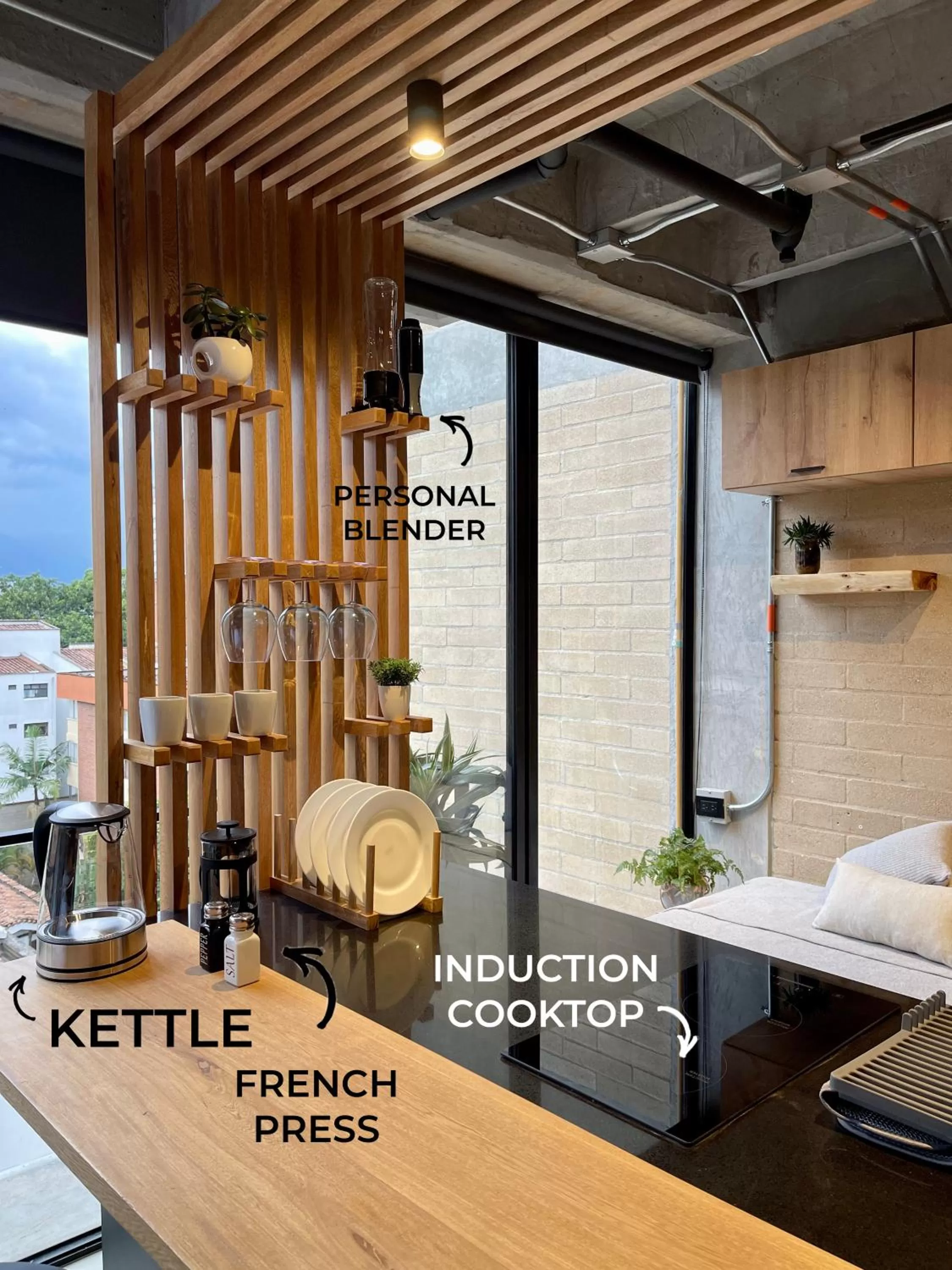 kitchen in Beminimal Hotel