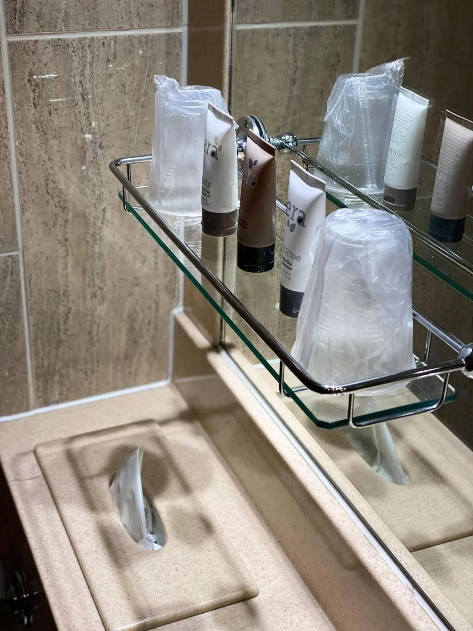 Bathroom in The Liner at Liverpool