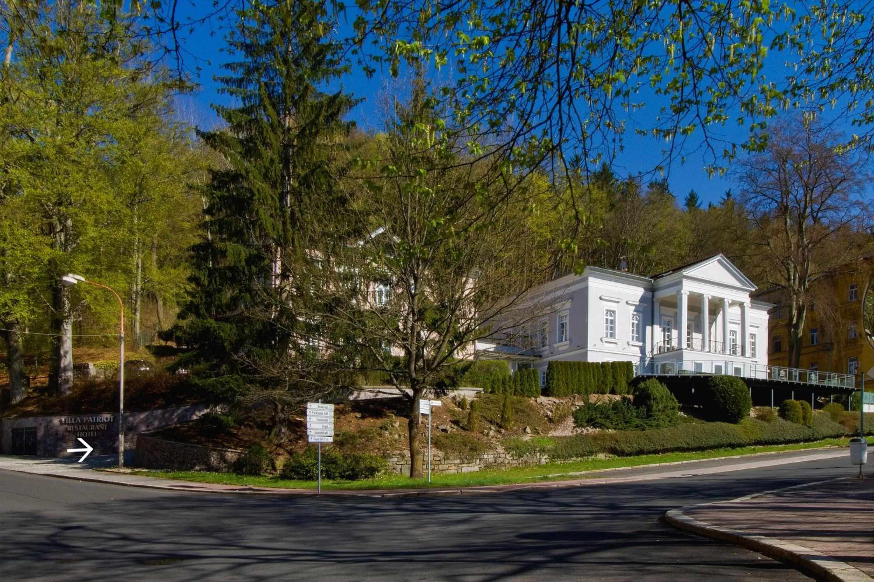 Property building in Villa Patriot Boutique Hotel