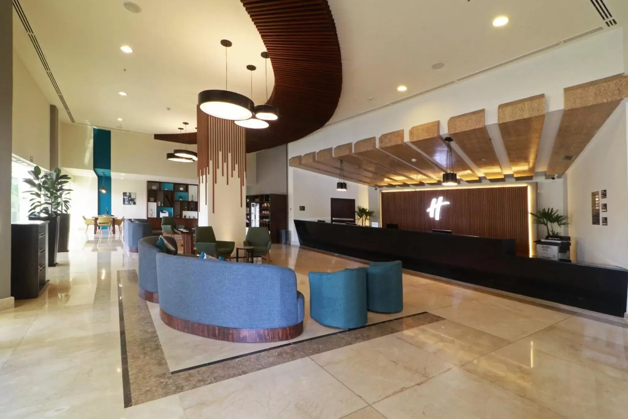 Property building, Lobby/Reception in Holiday Inn Tuxpan - Convention Center, an IHG Hotel