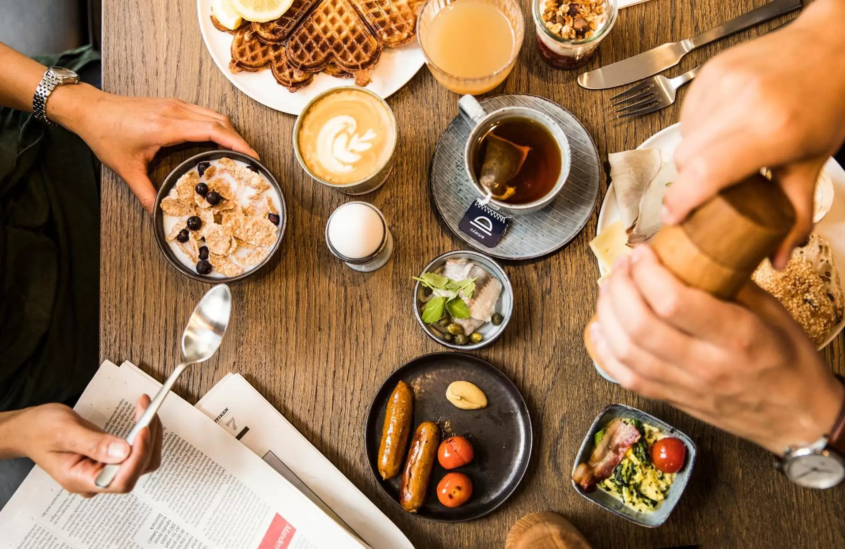 Breakfast in Ibsens Hotel