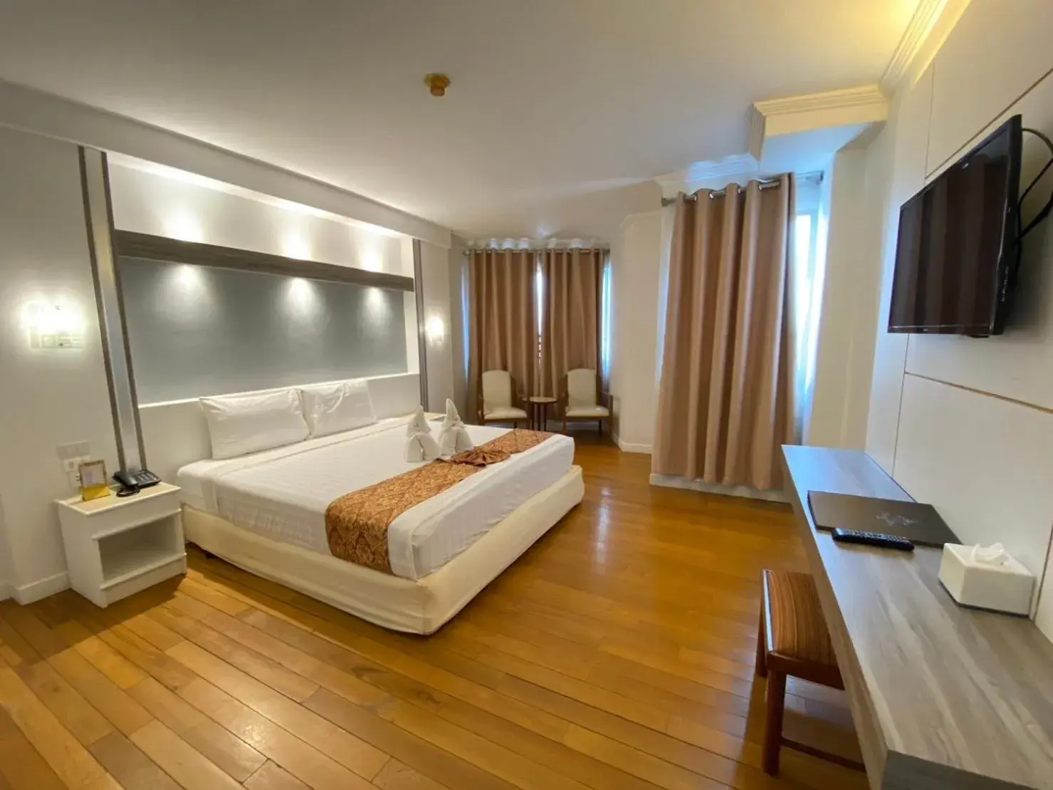 Bed in Thongtarin Hotel (SHA Plus)