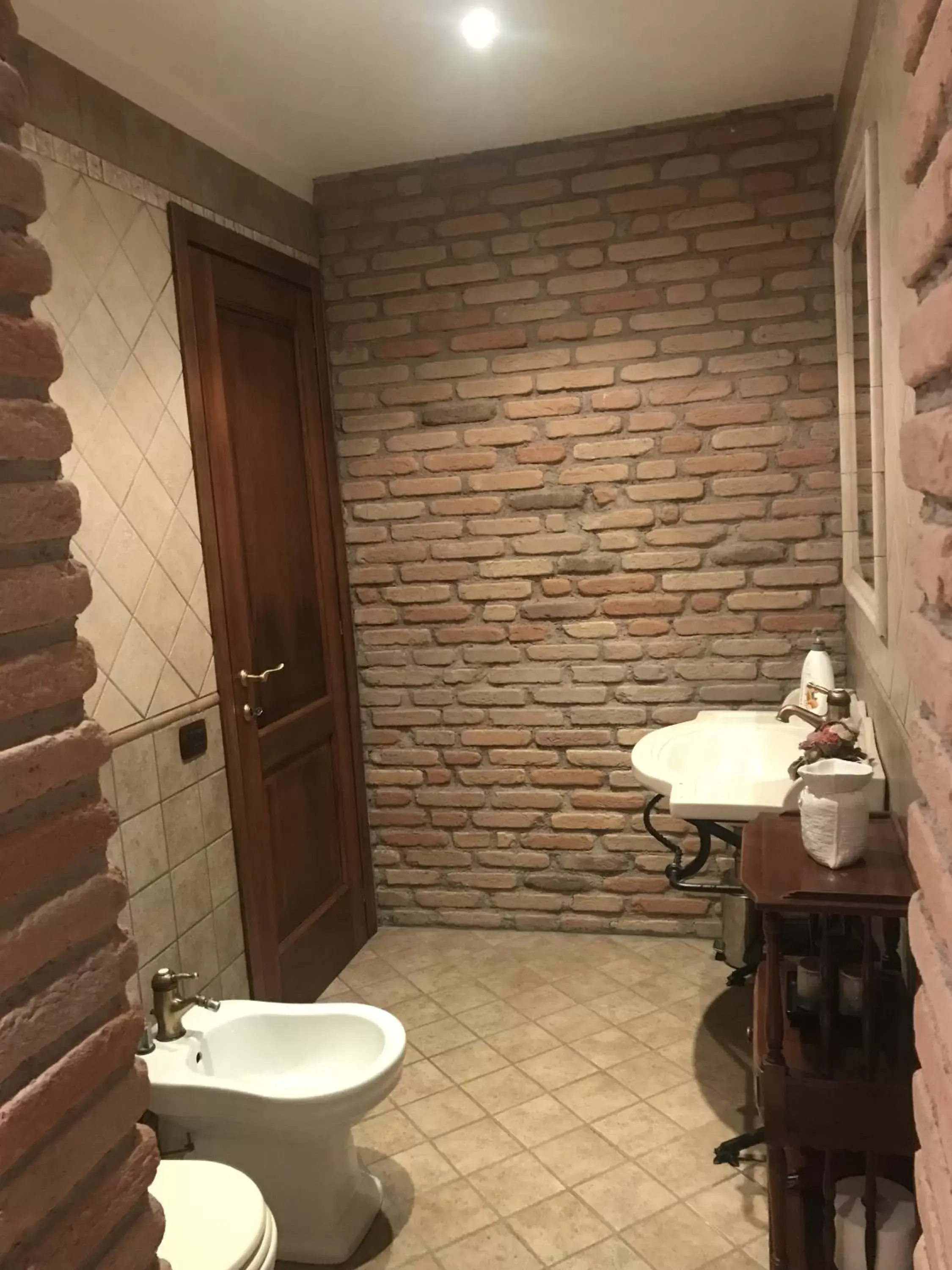 Bathroom in La Pedica B&B