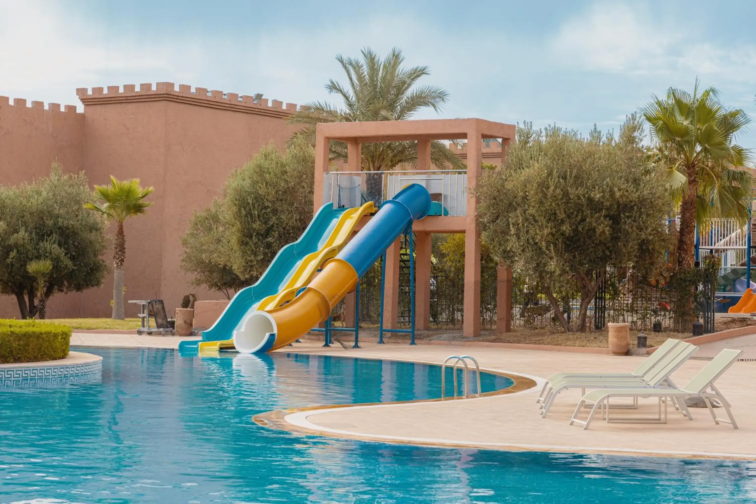 Swimming pool, Water Park in Grand Mogador Agdal