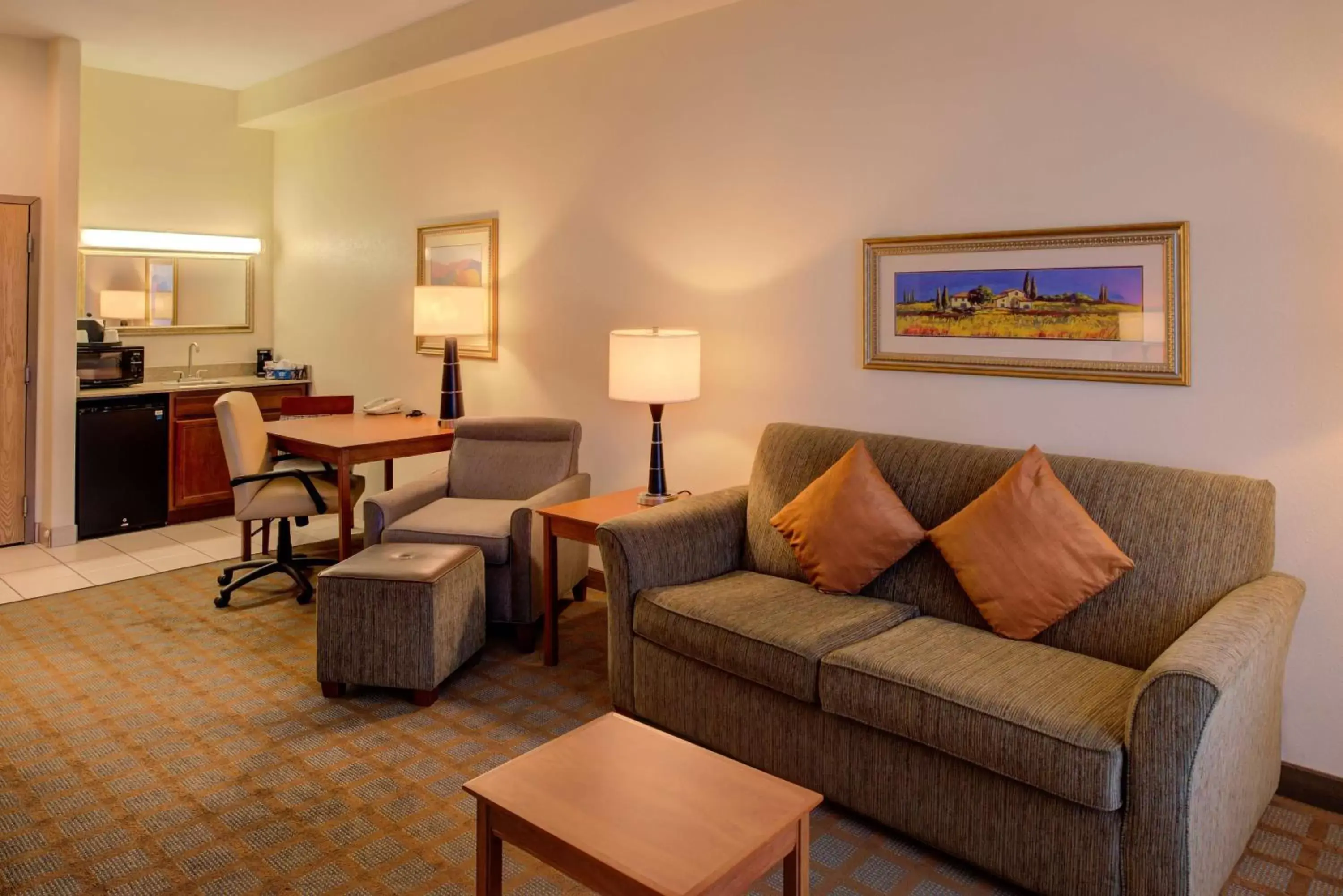 Other, Seating Area in Hampton Inn & Suites Ontario