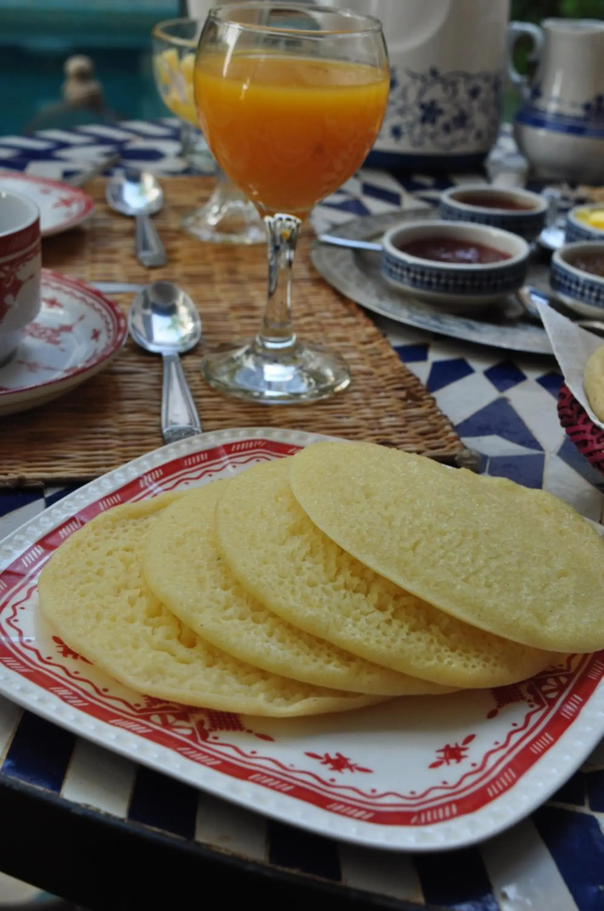 Breakfast in Riad Abaka hotel & boutique