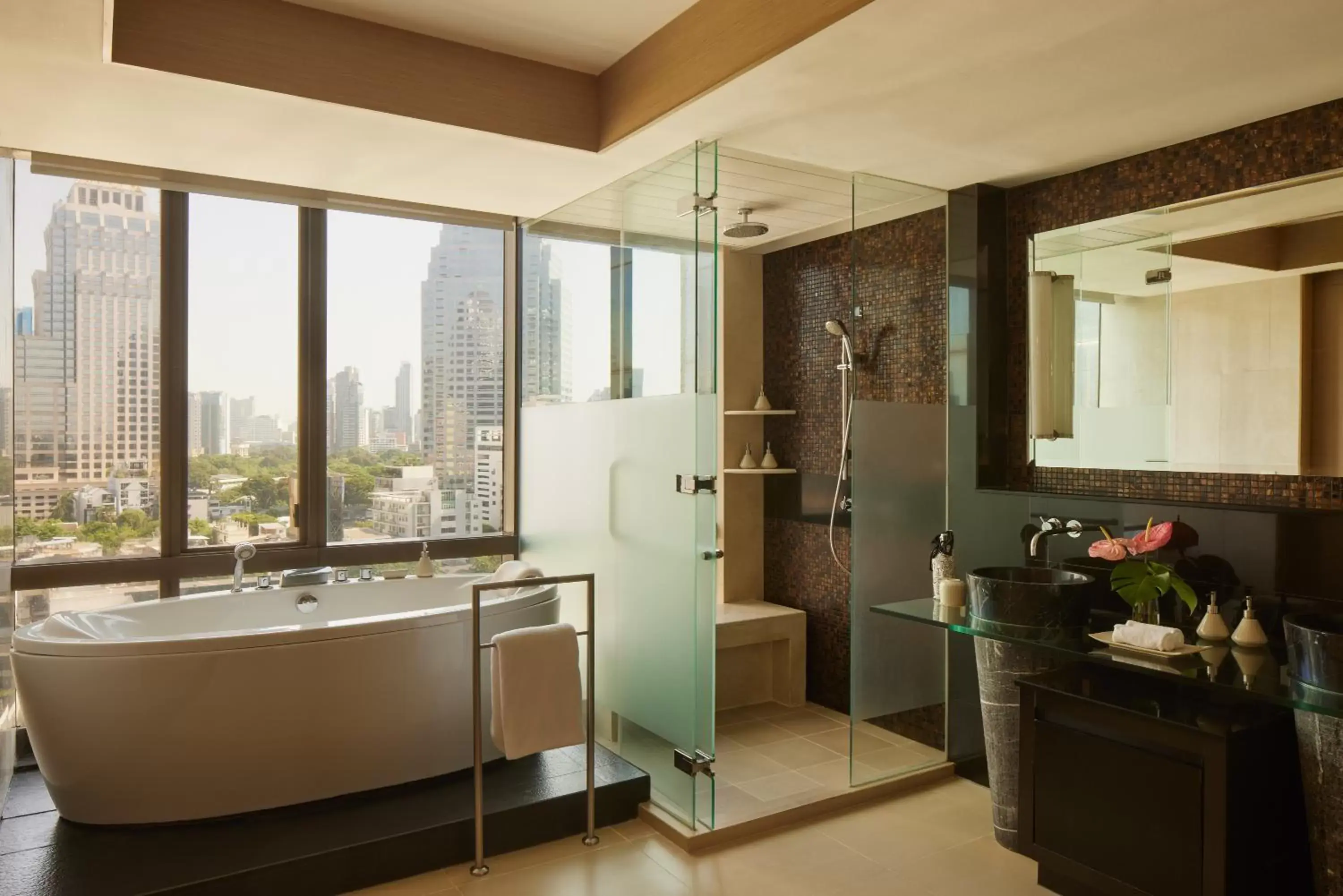 Bathroom in Banyan Tree Bangkok - SHA Extra Plus Certified