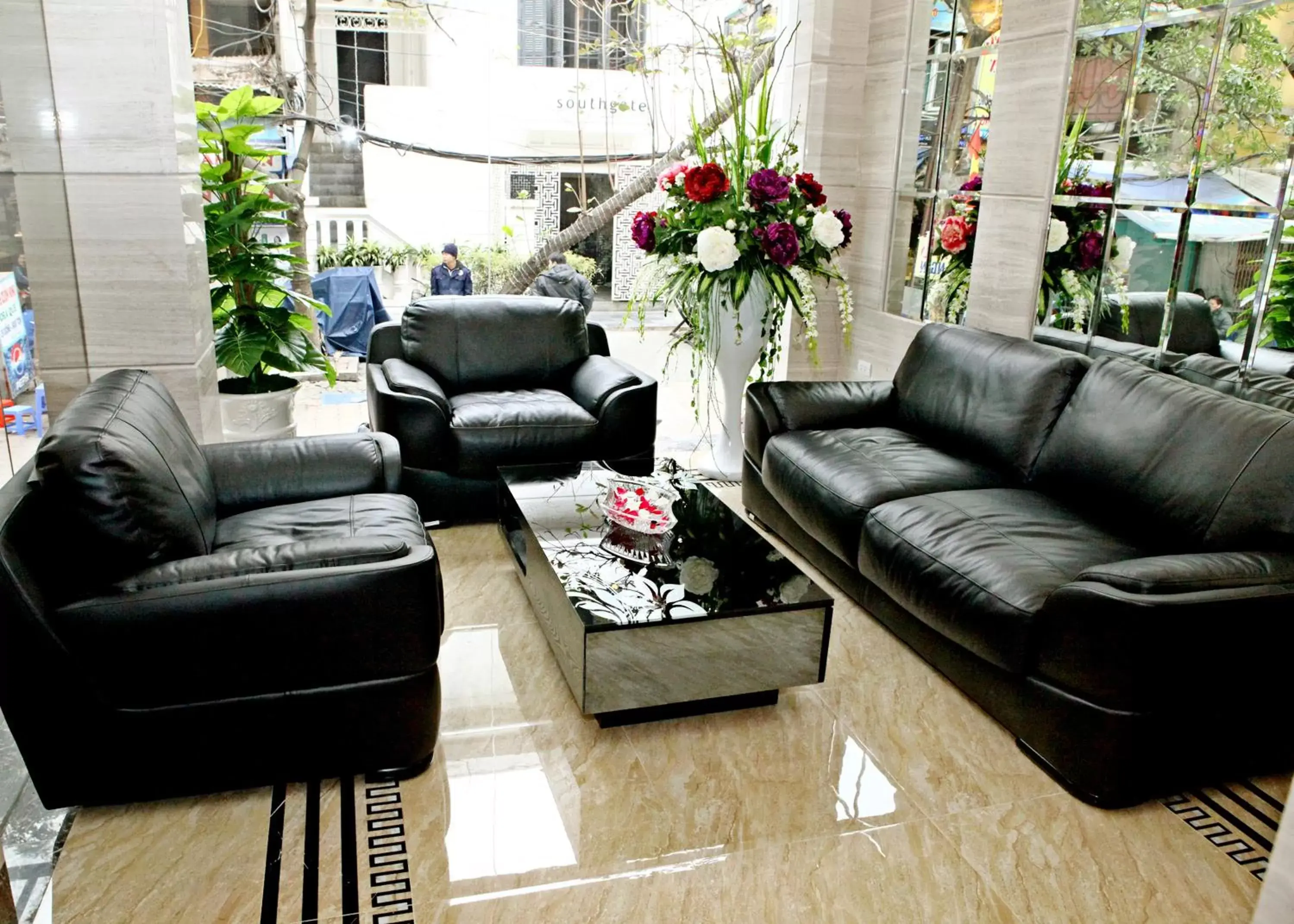 Lobby or reception in Hanoi Sky Hotel