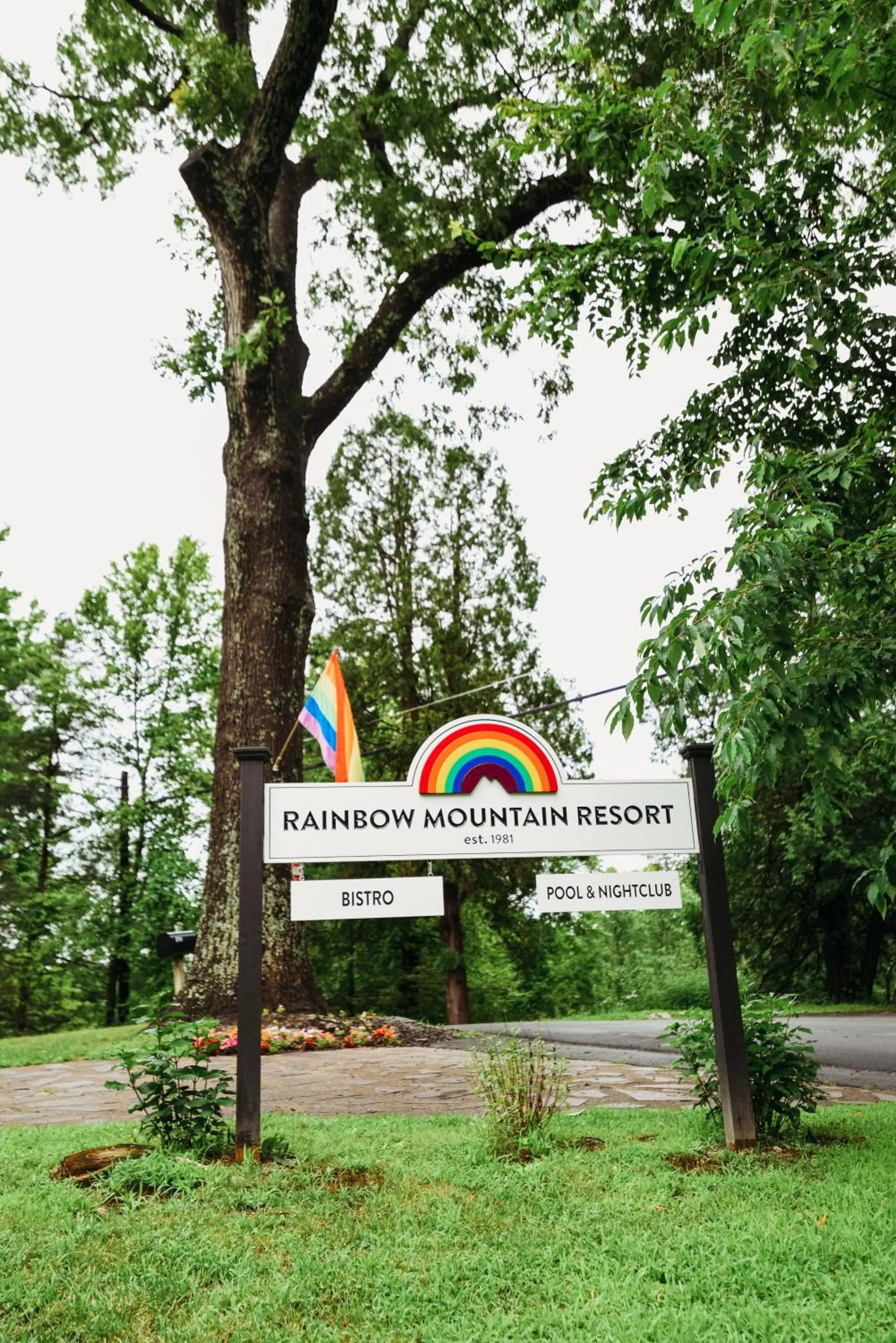 Logo/Certificate/Sign in Rainbow Mountain Resort - LGBTQ Friendly
