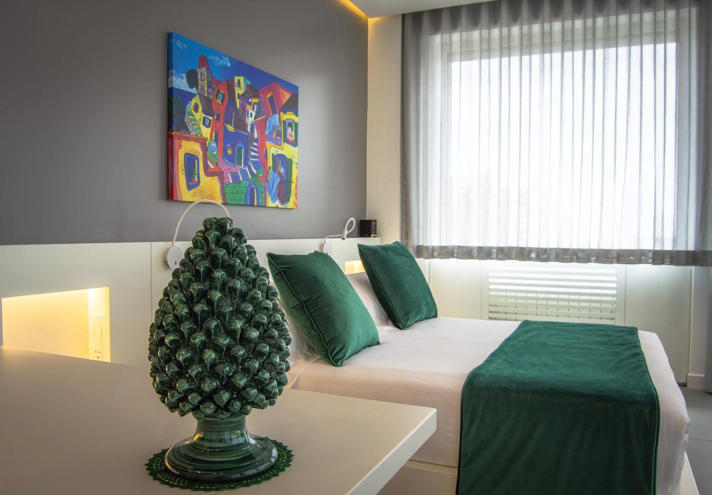 Photo of the whole room, Bed in FuoriSquadra