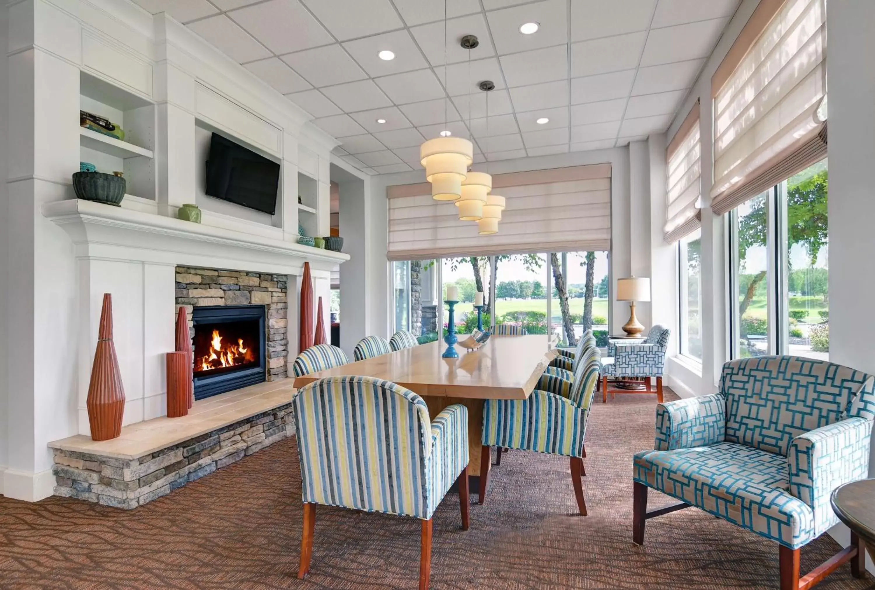 Lobby or reception in Hilton Garden Inn Hamilton