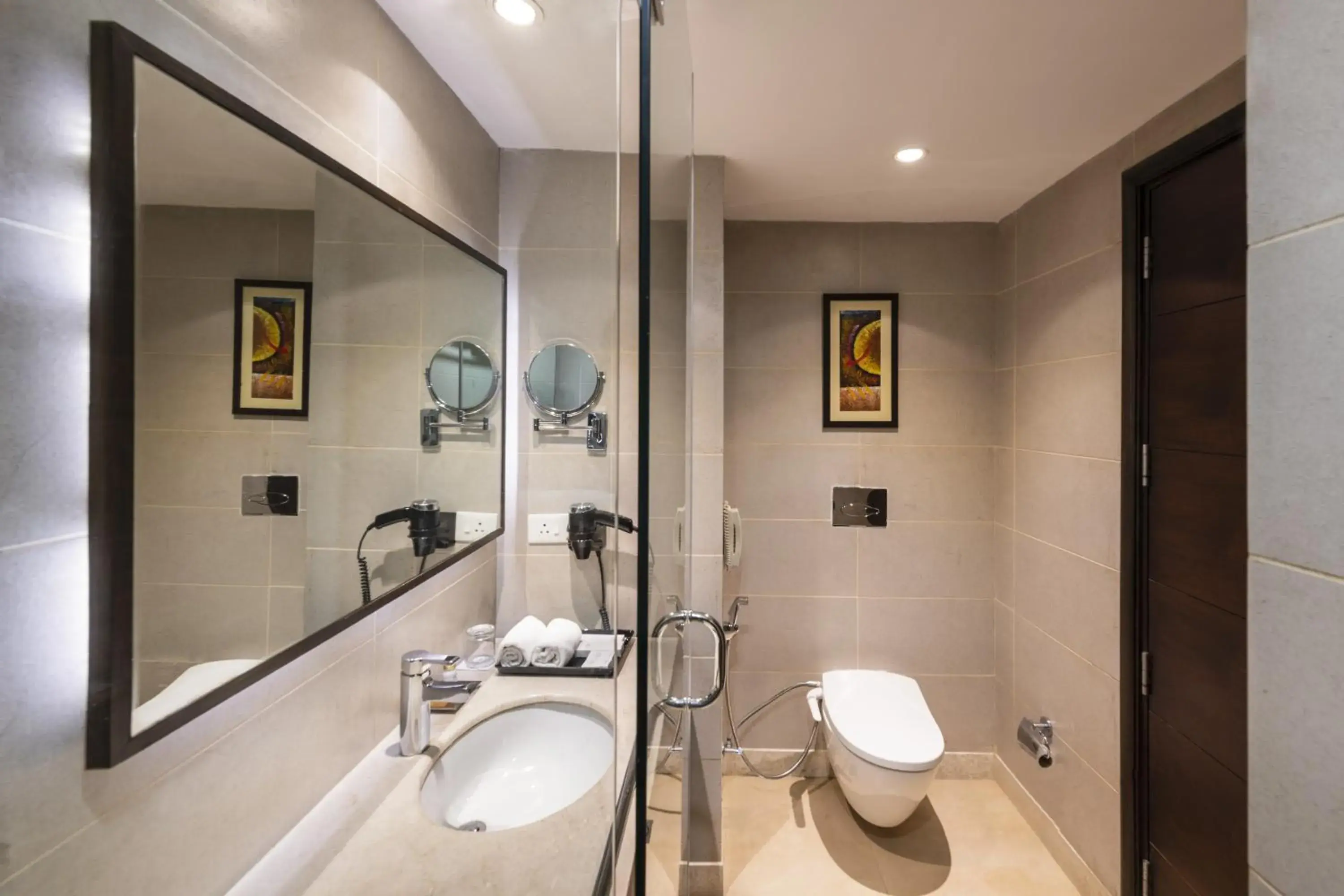 Bathroom in Country Inn & Suites by Radisson, Gurugram Sohna Road