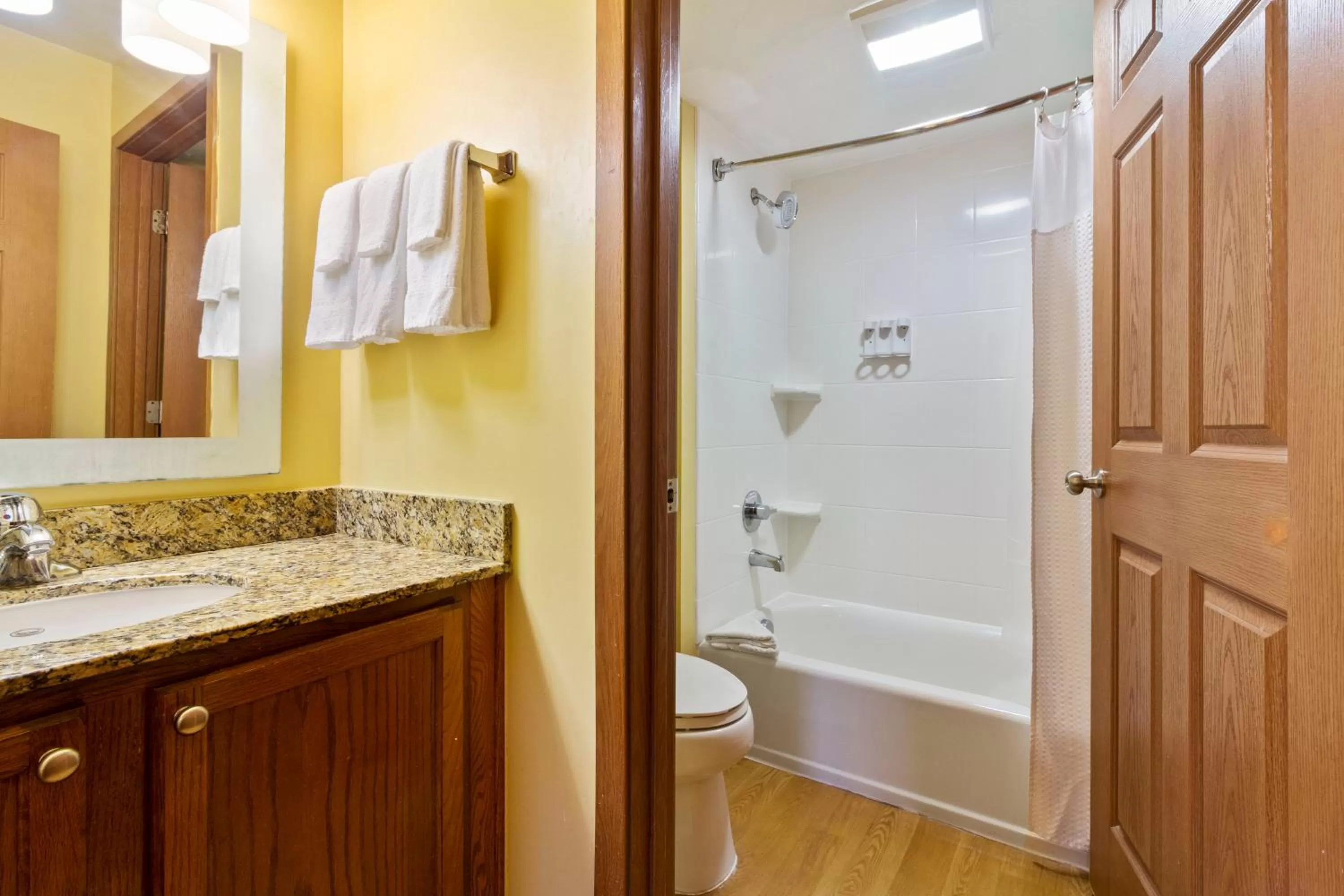Shower in Extended Stay America Suites - Norfolk - Virginia Beach