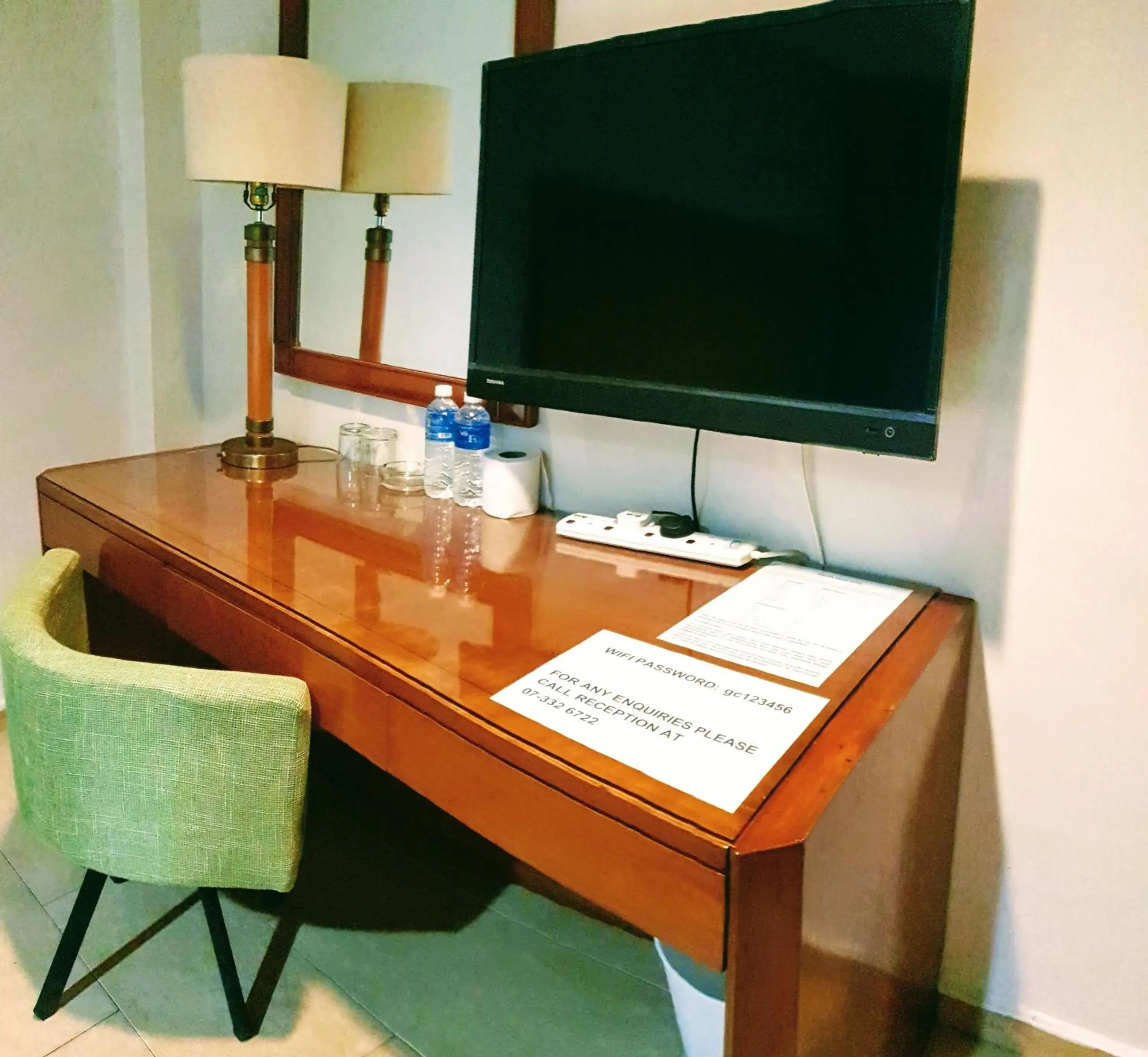 TV and multimedia in Golden Court Hotel - Sri Pelangi TV and multimedia in Golden Court Hotel - Sri Pelangi